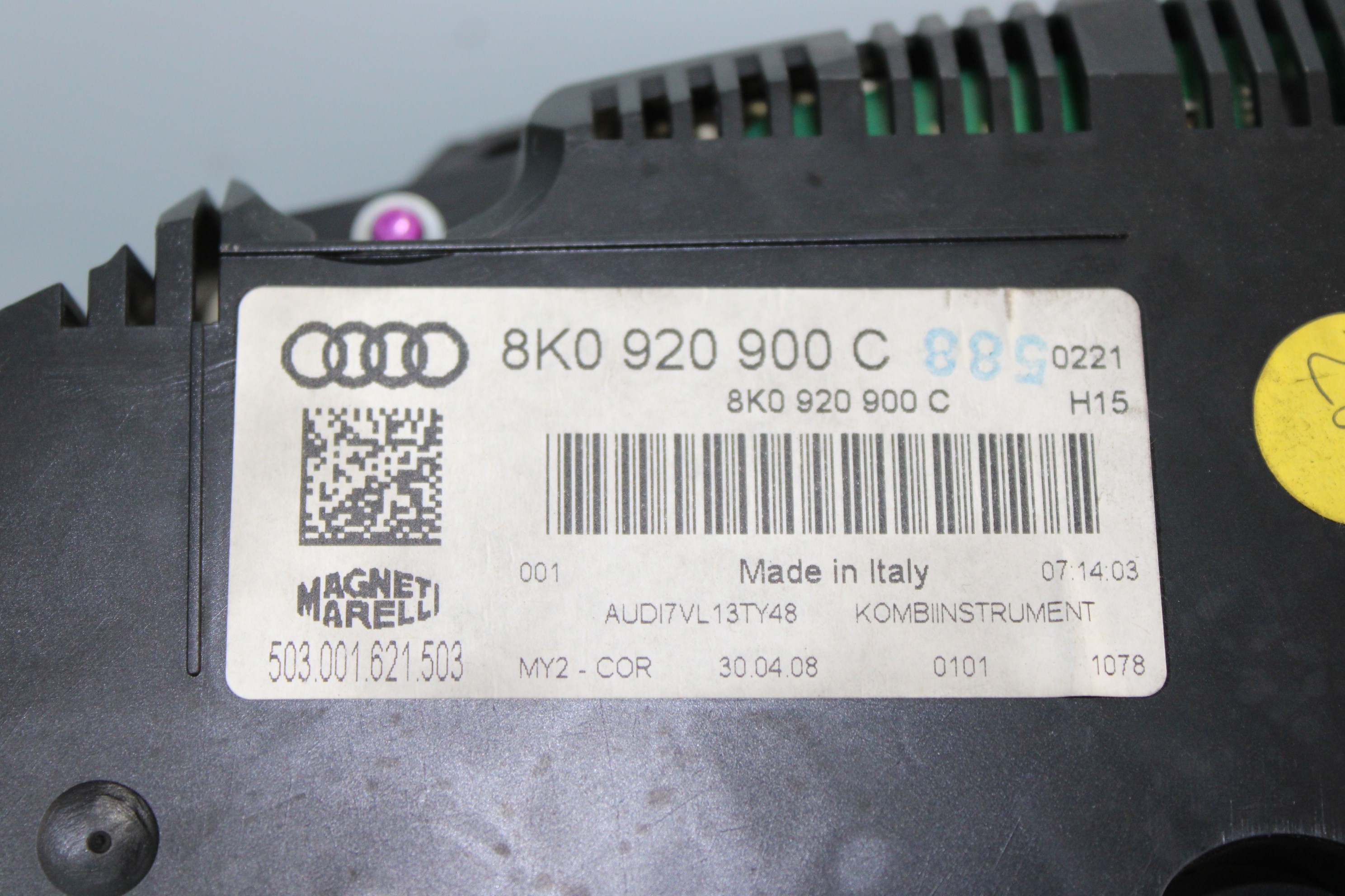 AUDI A5 Sportback 8T (2009-2011) Speedometer 8K0920900C 25191089