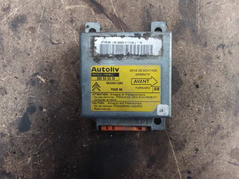 CITROËN Xsara 1 generation (1997-2004) SRS Control Unit 9633621380 19028216