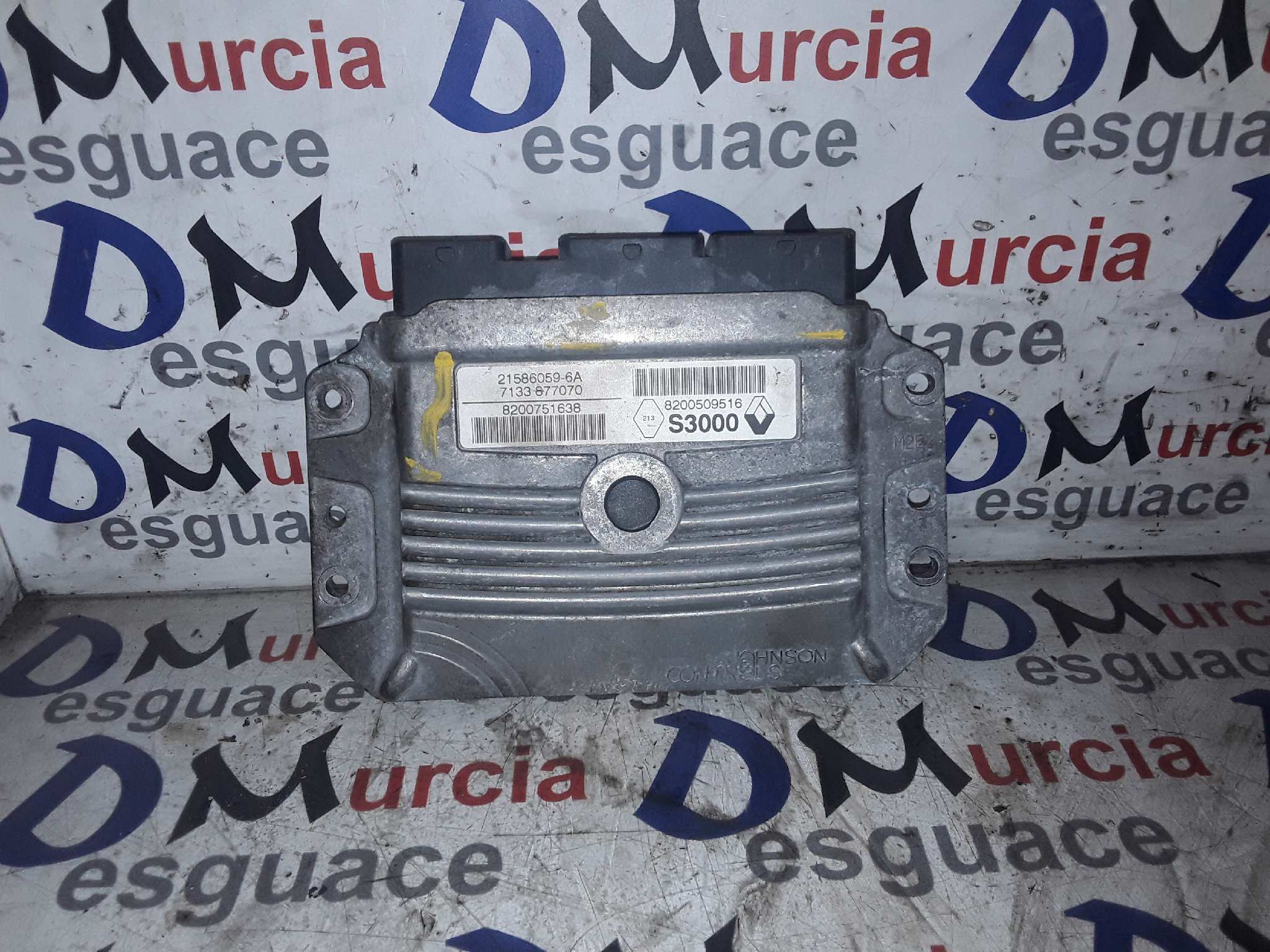 RENAULT Megane 2 generation (2002-2012) Engine Control Unit ECU 8200509516 19044931