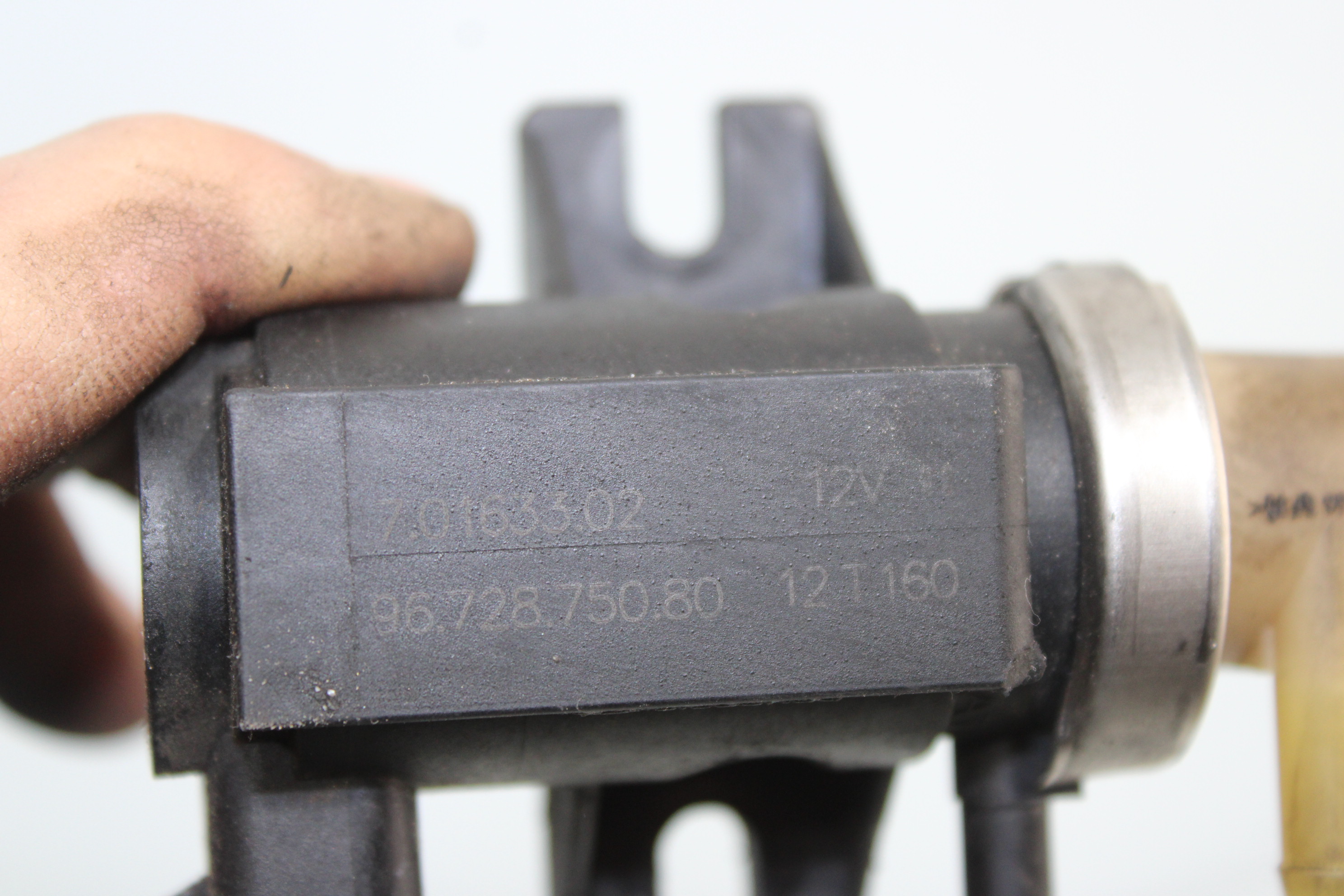 Válvula de aire adicional 9672875080 de Citroen Ds3 2009-0 - pieza usada