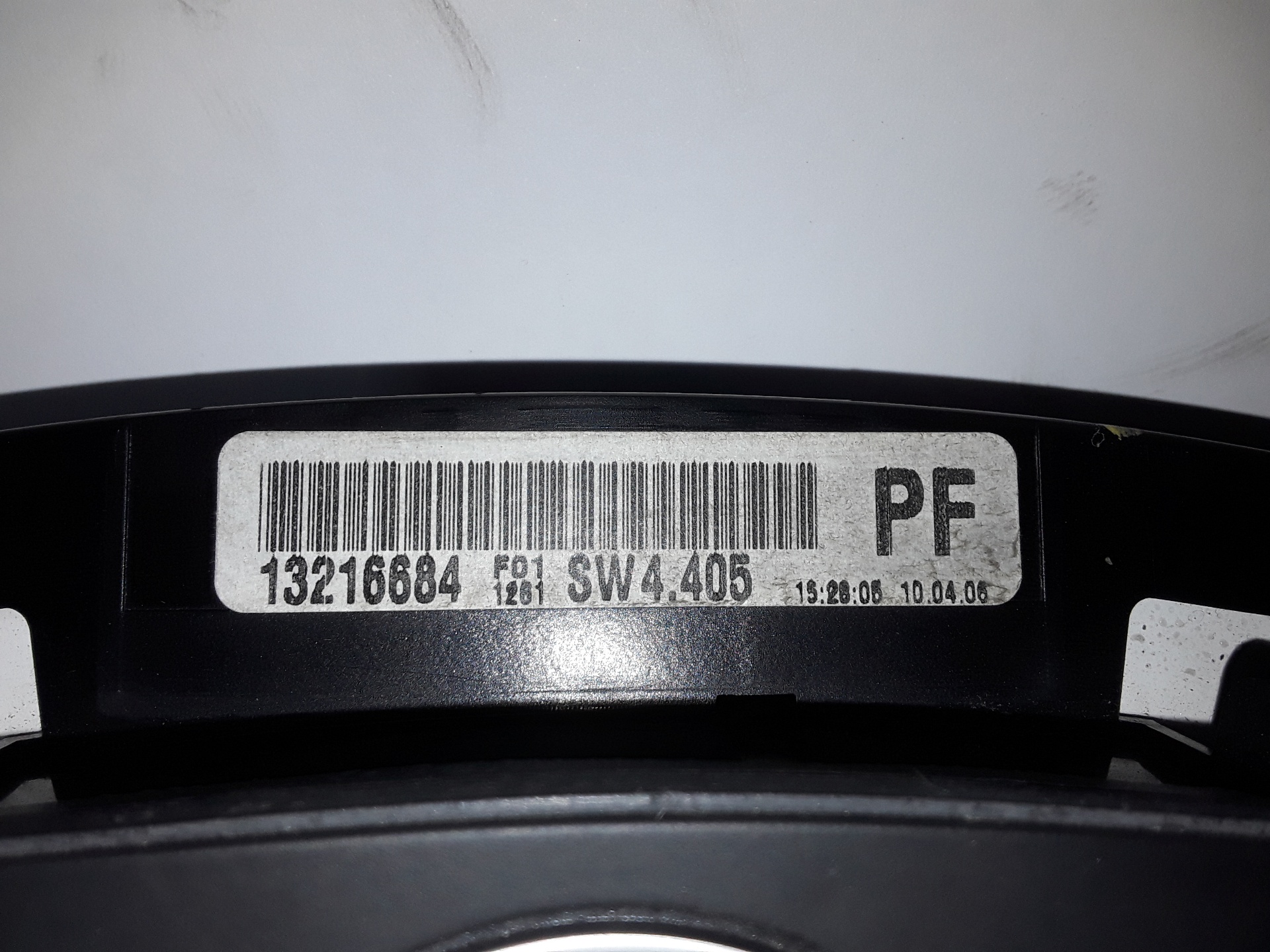 OPEL Zafira B (2005-2010) Спідометр 13216684 19308477