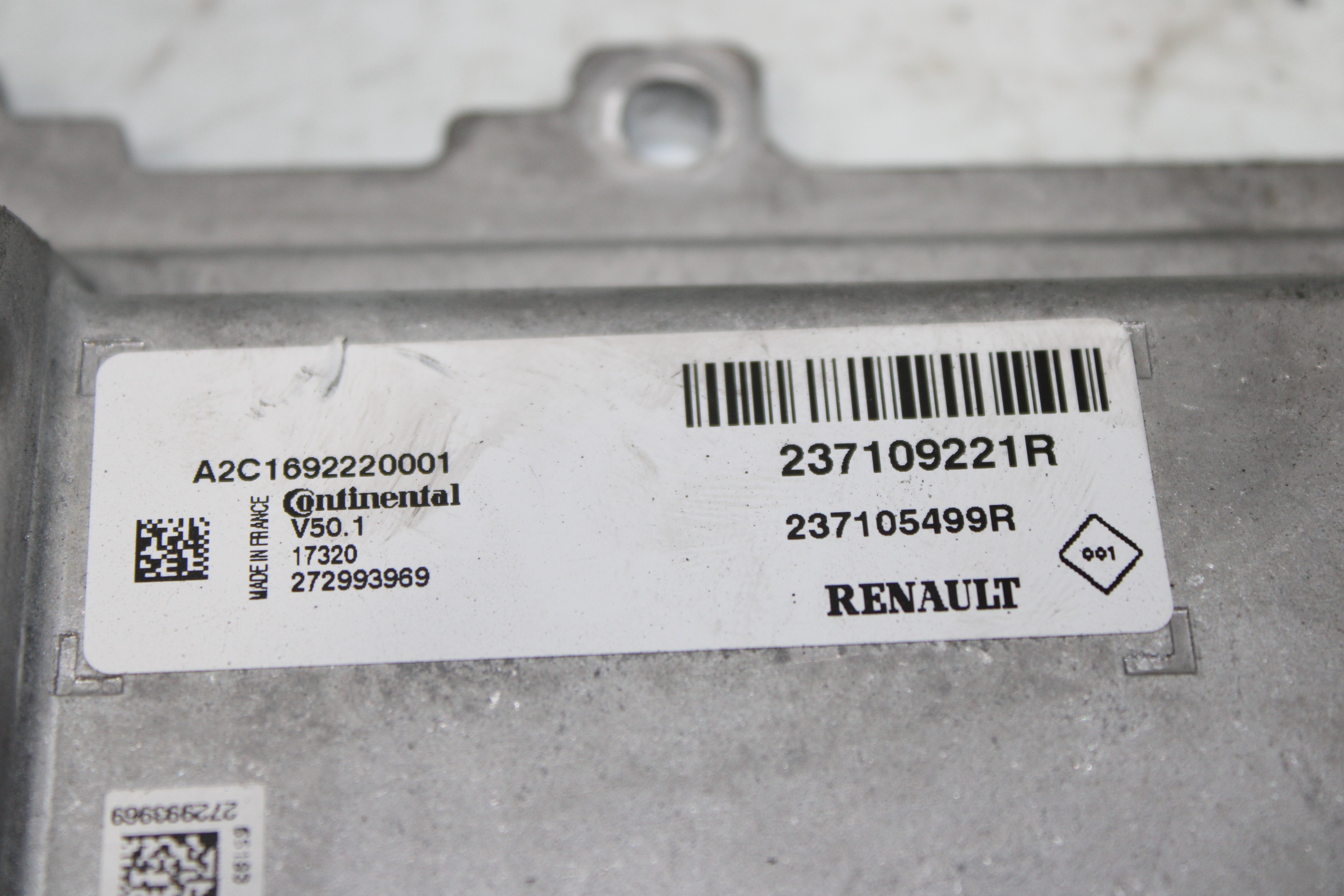 RENAULT Clio 4 generation (2012-2020) Engine Control Unit ECU 237109221R 25188390