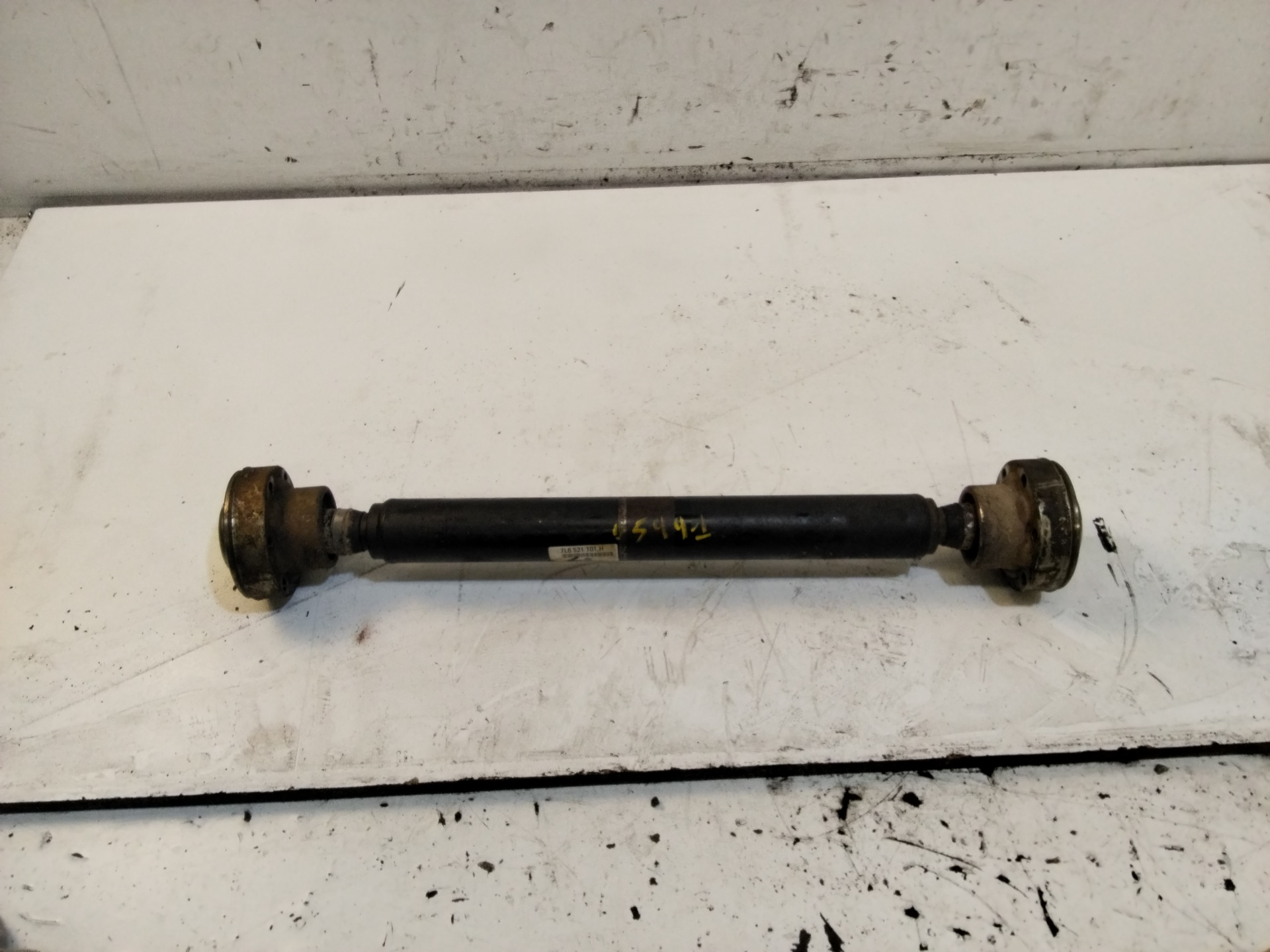 VOLKSWAGEN Touareg 1 generation (2002-2010) Propshaft Front Part 7L6521101H 25181191