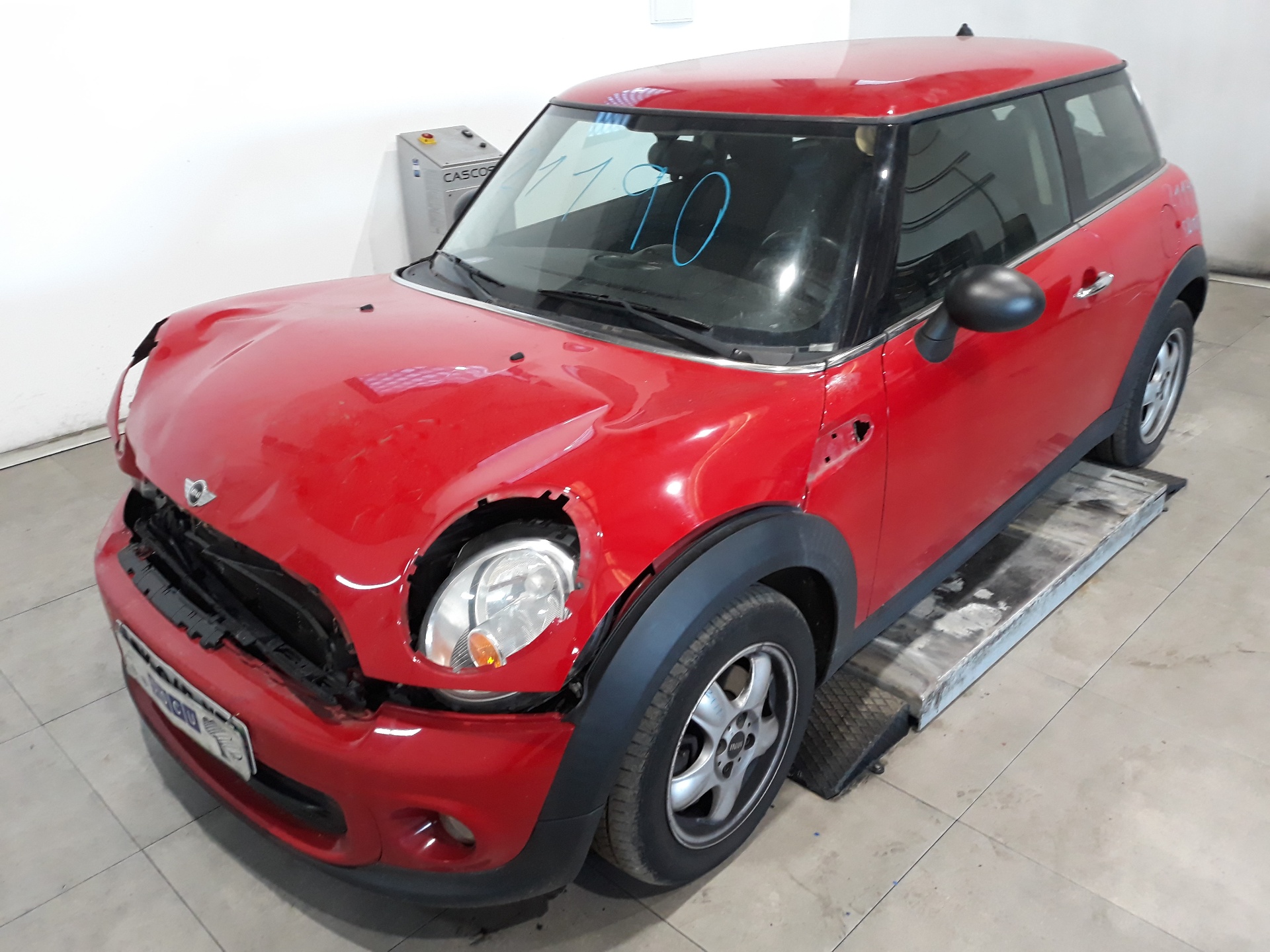 MINI Cooper R56 (2006-2015) Priekšējo kreiso durvju logu pacēlājs 51332756083, 51332756083 19120714