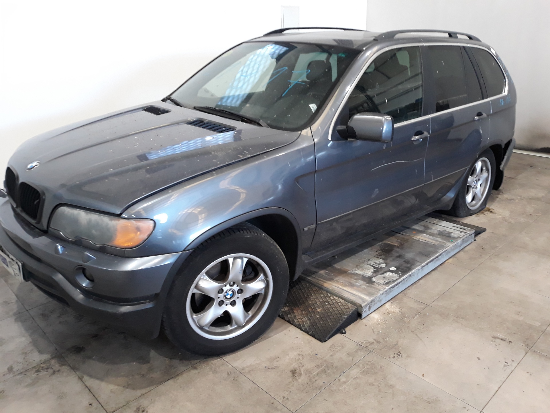 BMW X5 E53 (1999-2006) Vasemman etuoven ikkunansäädin 51338254911 25306891