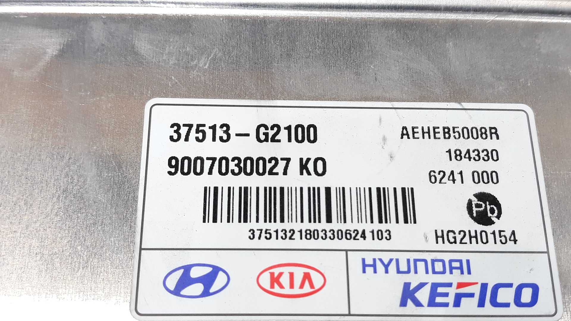 HYUNDAI Ioniq AE (2016-2023) Andre kontrollenheter 37513G2100 25195973