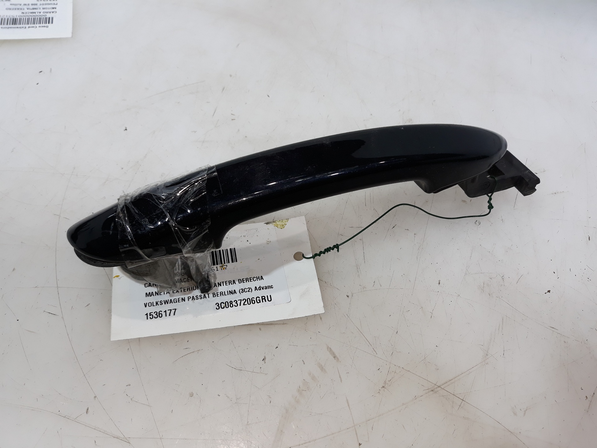 CHEVROLET Passat B7 (2010-2015) Front Right Door Exterior Handle 3C0837206 25621512