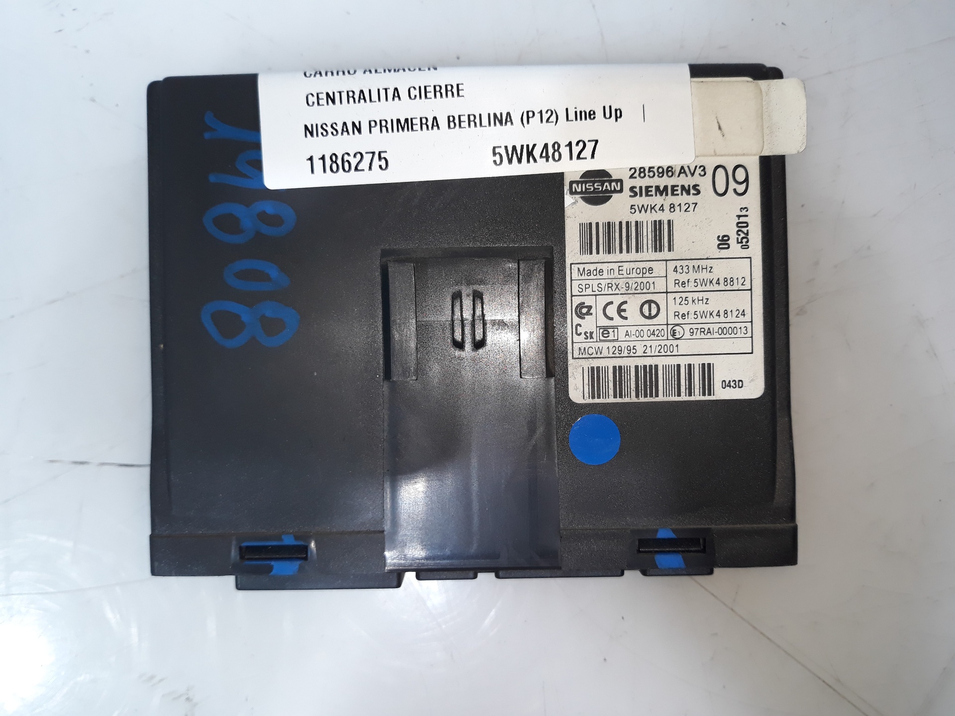 NISSAN Primera P12 (2001-2008) Alte unități de control 5WK48127, 5WK48127 19048925