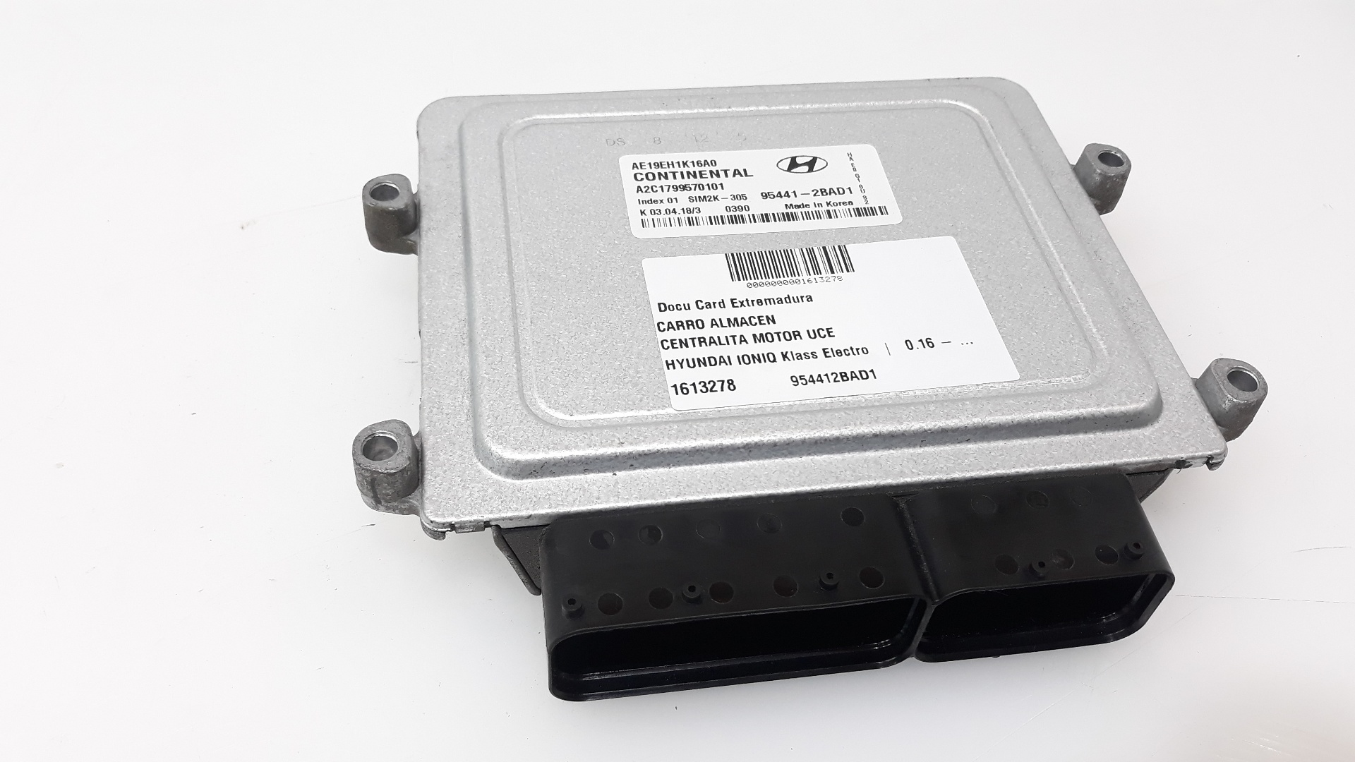 HYUNDAI Ioniq AE (2016-2023) Motorkontrollenhet ECU 954412BAD1 25170051