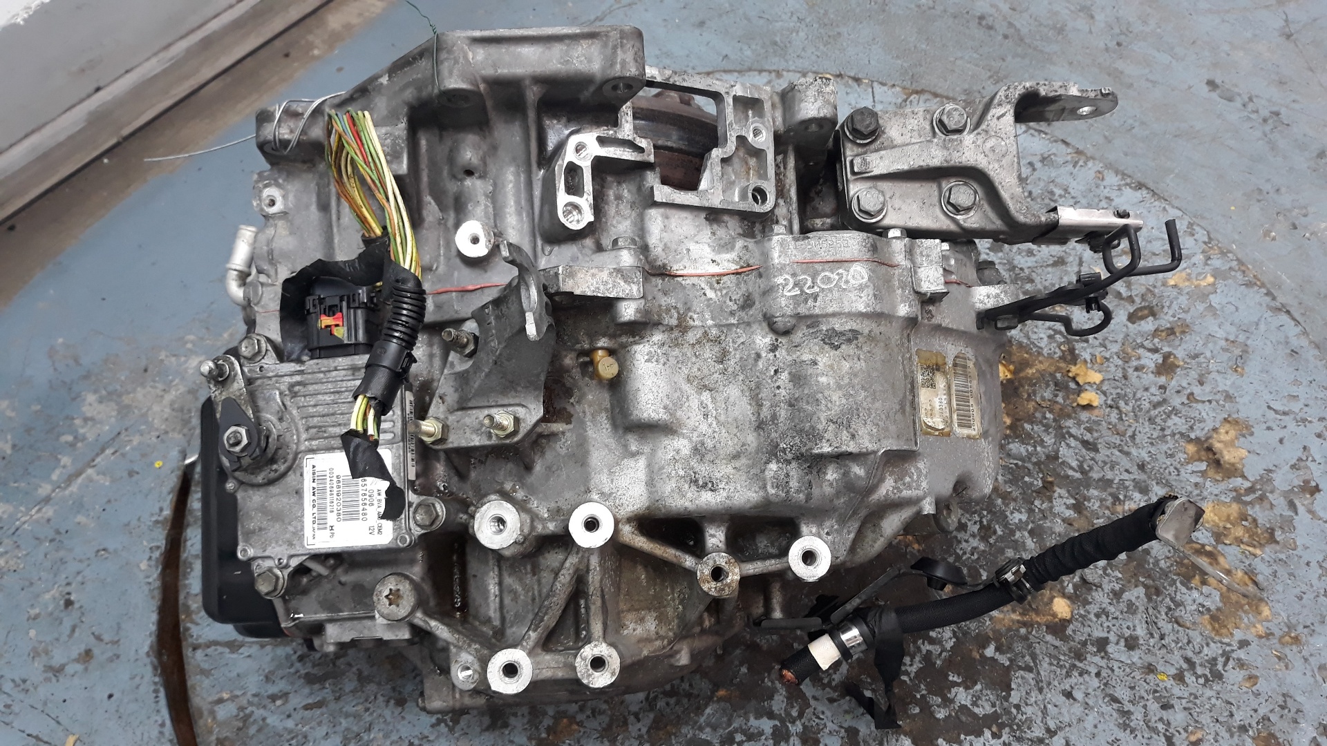 PEUGEOT 407 1 generation (2004-2010) Gearbox 20GG09,20GG09 26109833