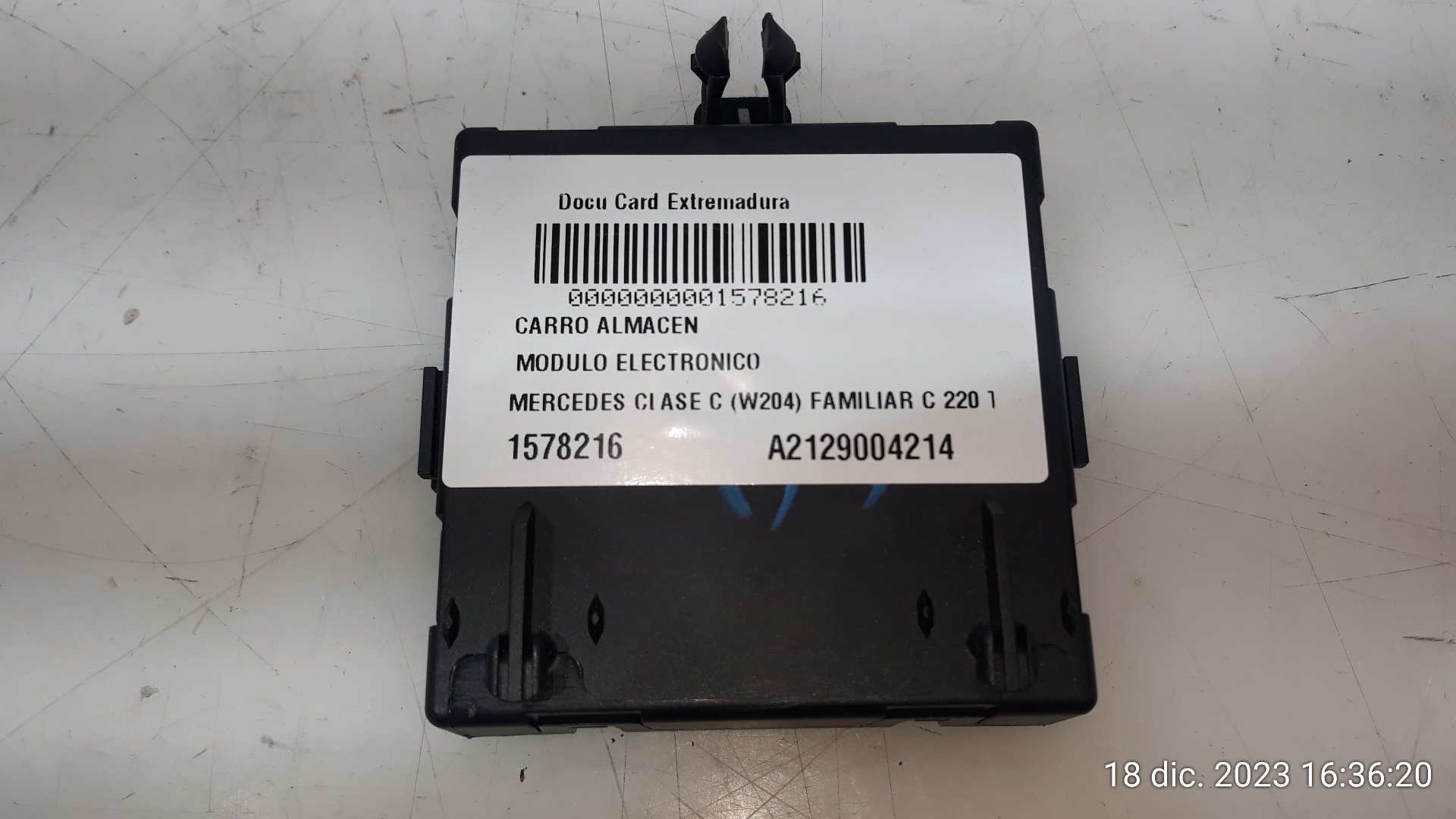 MERCEDES-BENZ C-Class W204/S204/C204 (2004-2015) Other Control Units A2129004214,A2129004214 26104276