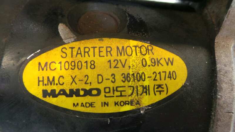 MITSUBISHI Joice 1 generation (2000-2002) Starter Motor MC109018 18890460