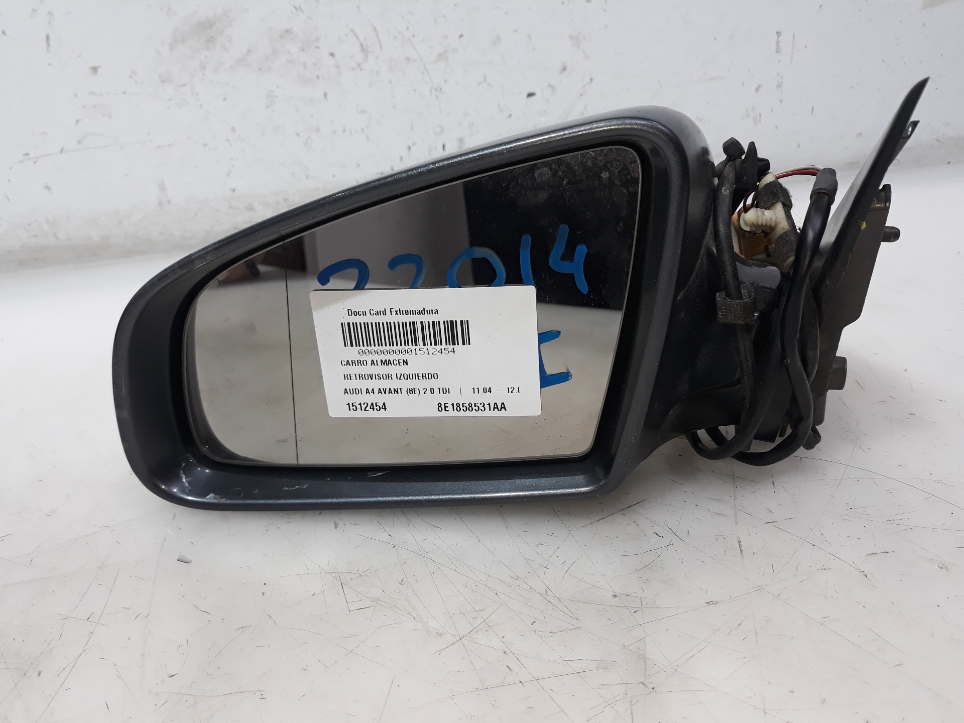 AUDI A4 B7/8E (2004-2008) Left Side Wing Mirror 8E1858531AA 25207459