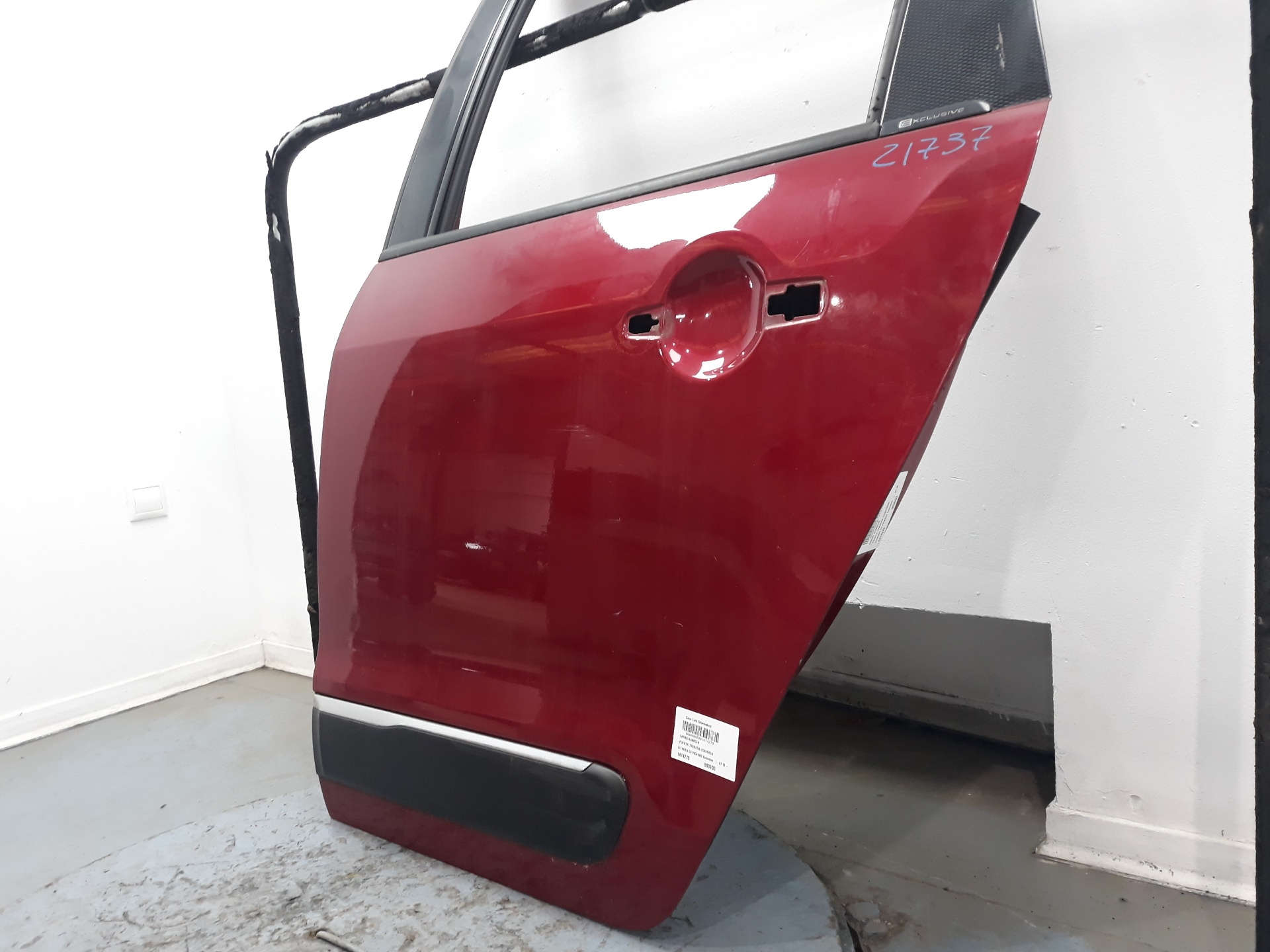 VOLKSWAGEN C3 Picasso 1 generation (2008-2016) Rear Left Door 9006Q3,9006Q3 19145478