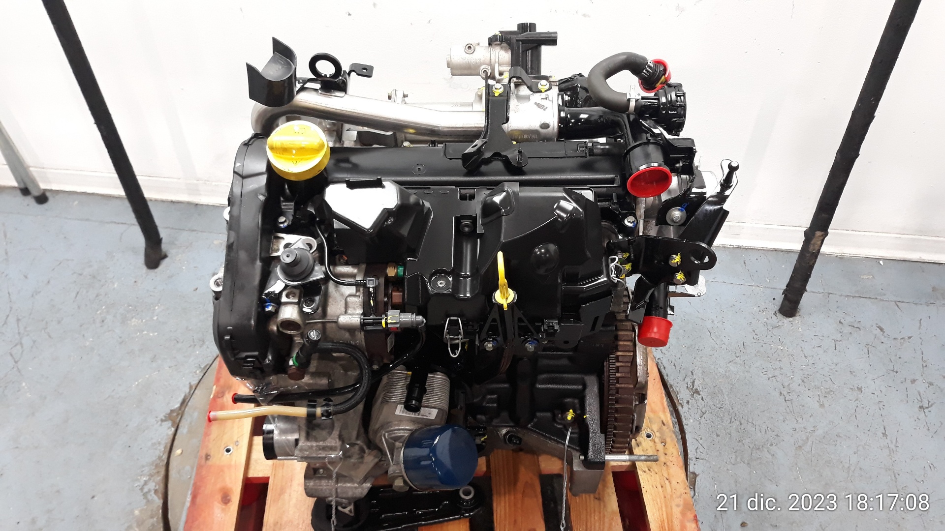 RENAULT Megane 2 generation (2002-2012) Motor K9K724 26103965