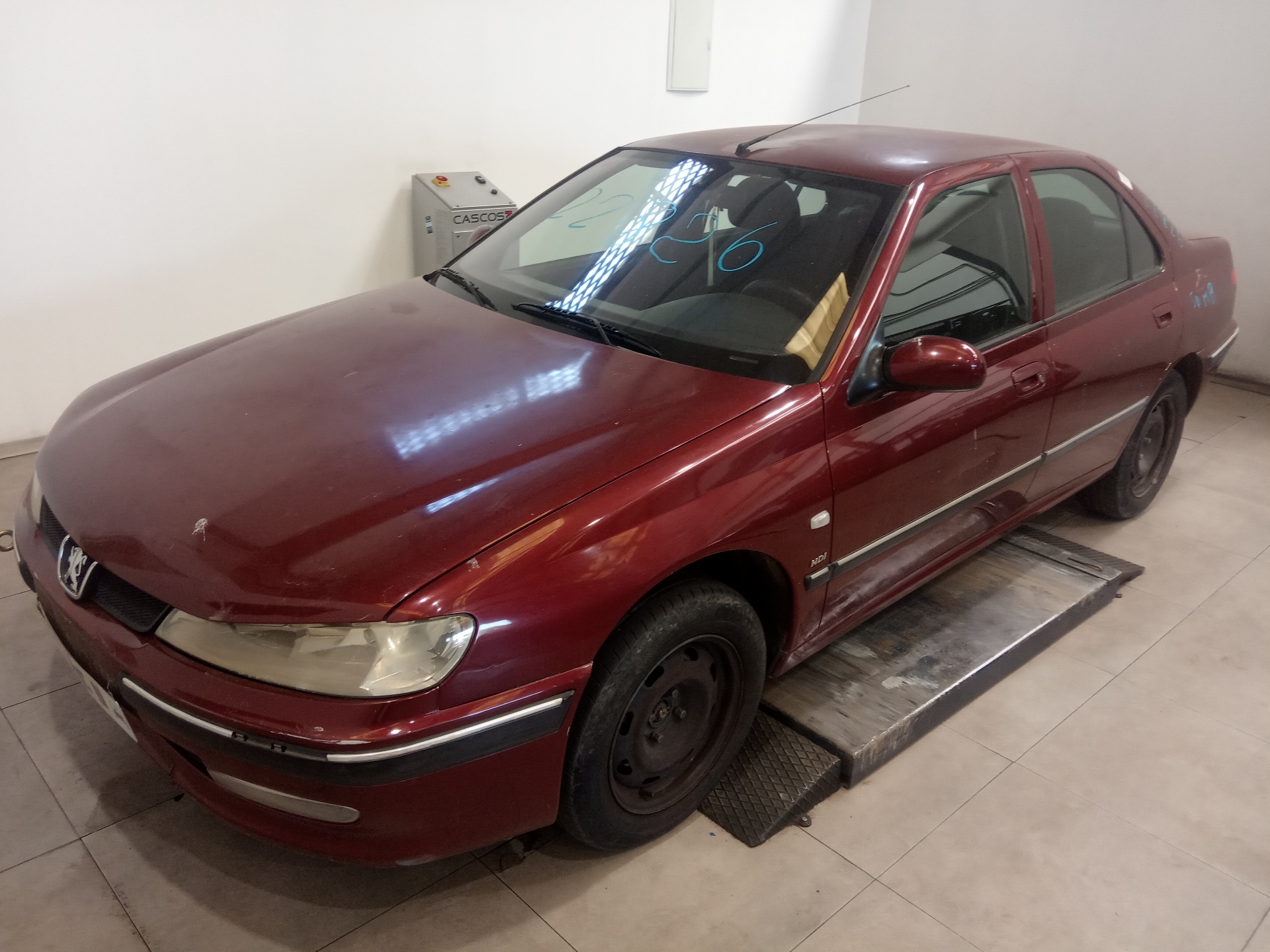 PEUGEOT 406 1 generation (1995-2004) Охлаждающий радиатор 9635989980 25166803