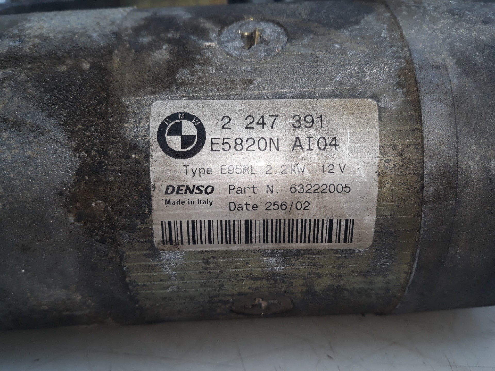 PONTIAC 5 Series E39 (1995-2004) Starter Motor 2247391, 2247391 19140959