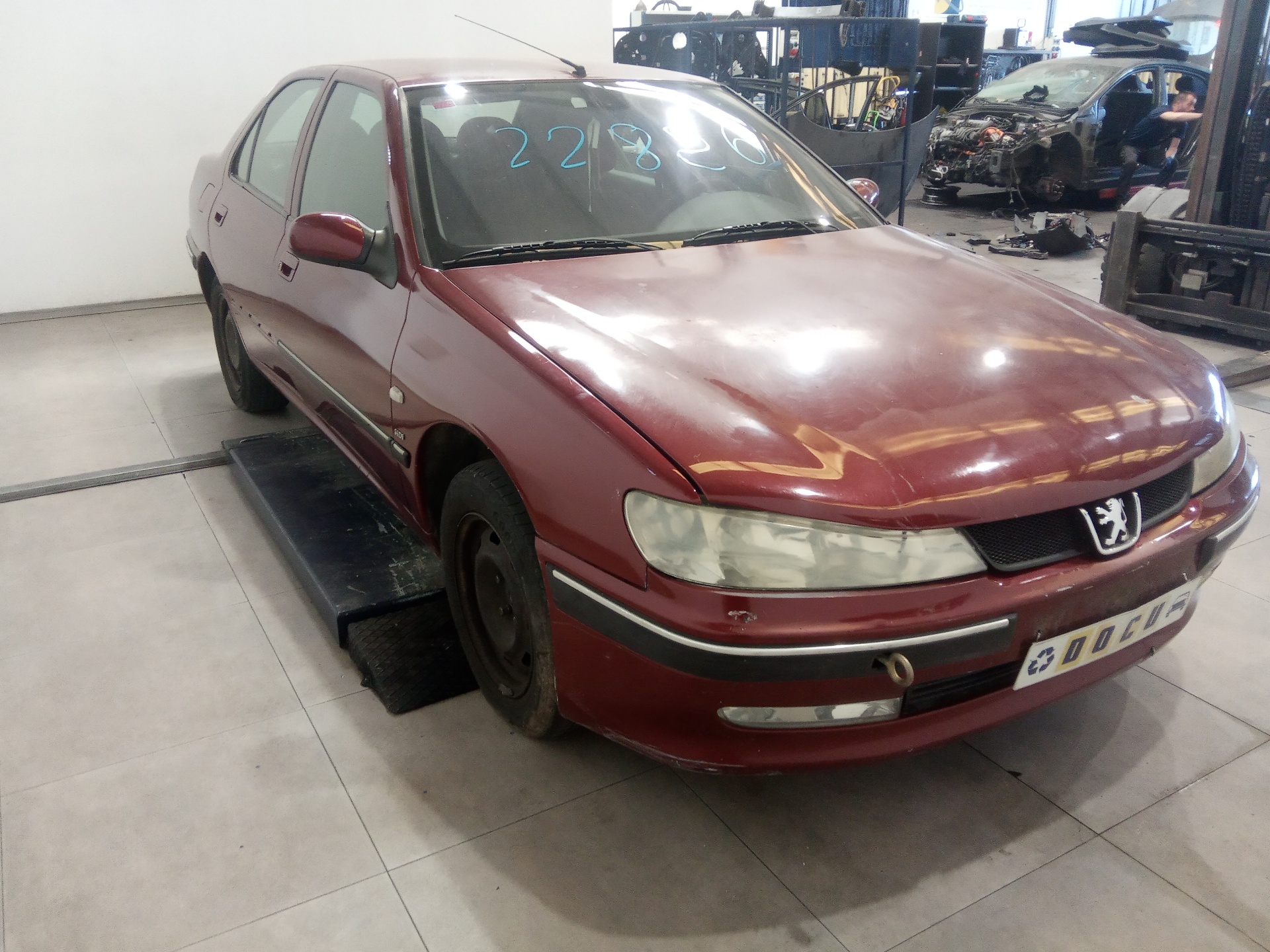 PEUGEOT 406 1 generation (1995-2004) Aušinimo radiatorius 9635989980 25166803