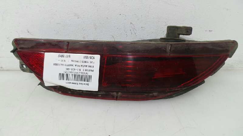 FIAT Grande Punto 1 generation (2006-2008) Rear Left Fog Light 51718012,51718012 18992051