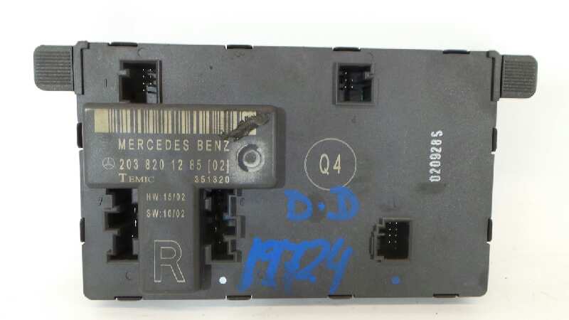 MERCEDES-BENZ C-Class W203/S203/CL203 (2000-2008) Other Control Units 2038201285, 2038201285 19040907