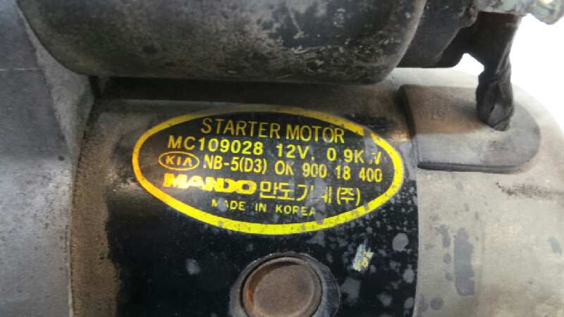 KIA Carens 2 generation (2002-2006) Starter Motor 0K90018400,0K90018400 18992274