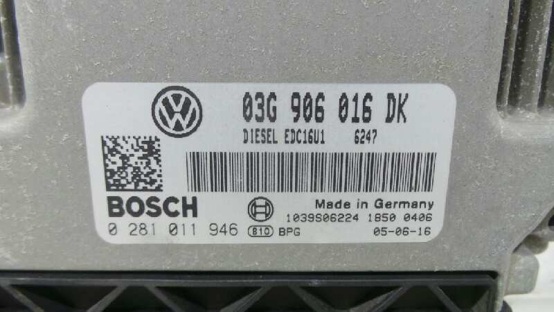 VOLKSWAGEN Touran 1 generation (2003-2015) Motorstyrenhet ECU 03G906016,03G906016 19058522