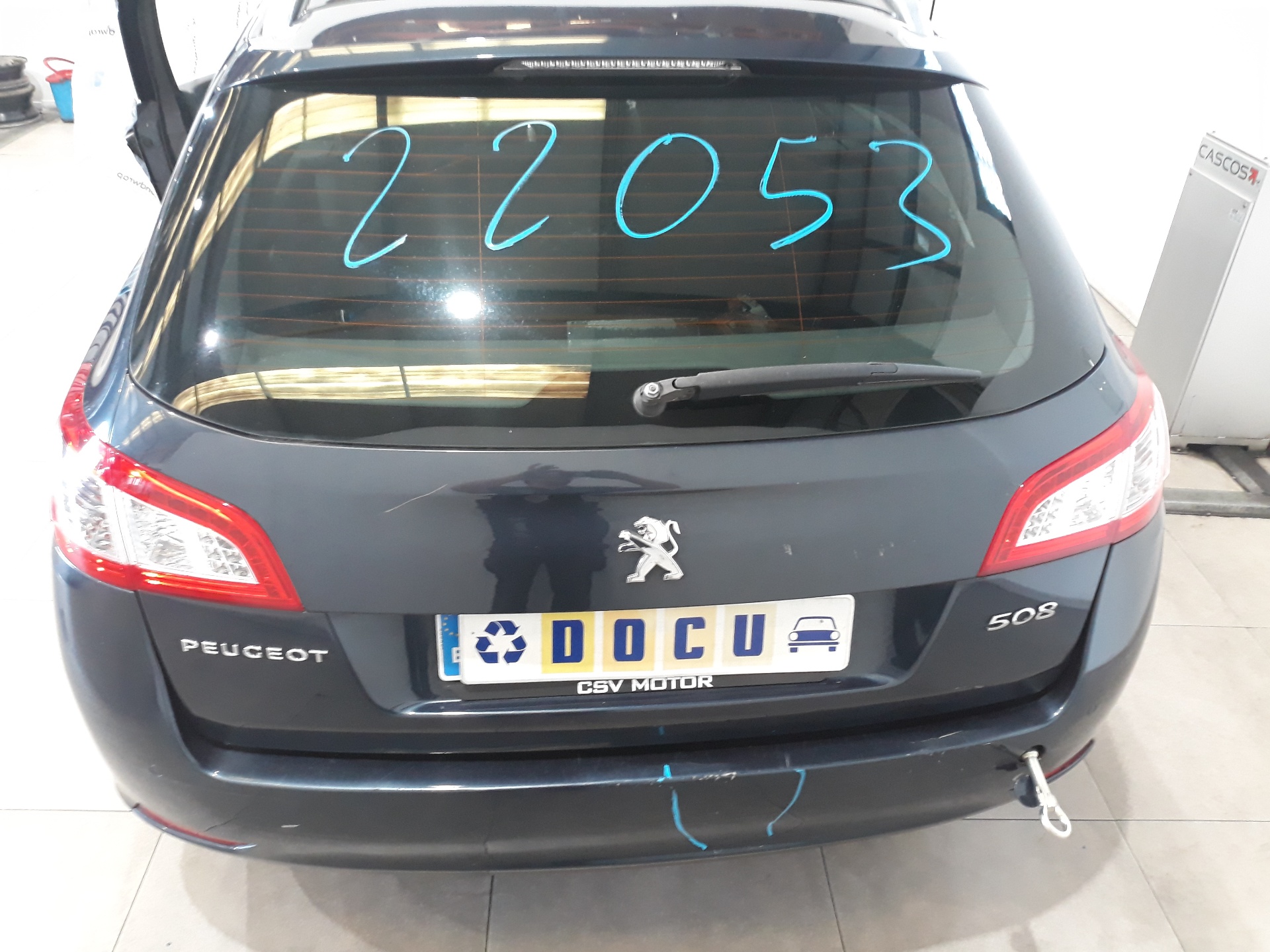 PEUGEOT 508 1 generation (2010-2020) Замок задней правой двери 9819263380 25349309