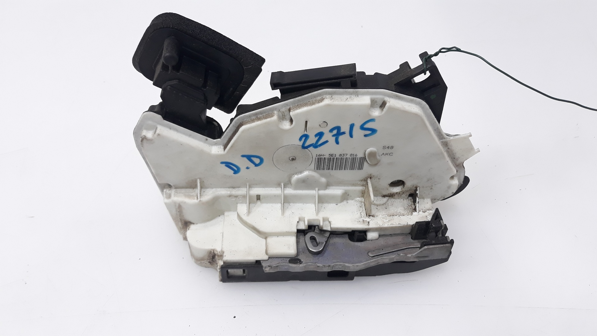 SEAT Toledo 4 generation (2012-2020) Priekšējo labo durvju slēdzene 5E1837016, 5E1837016 25099512