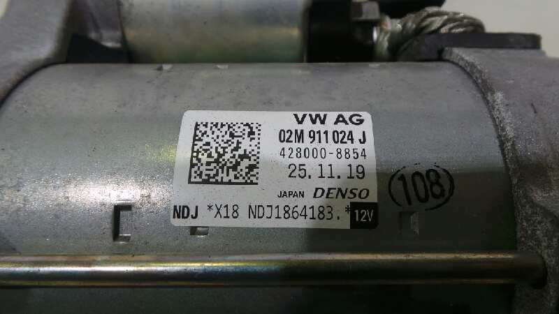 VOLKSWAGEN Polo 6 generation (2017-2024) Starter Motor 02M911024J, 02M911024J 19073645