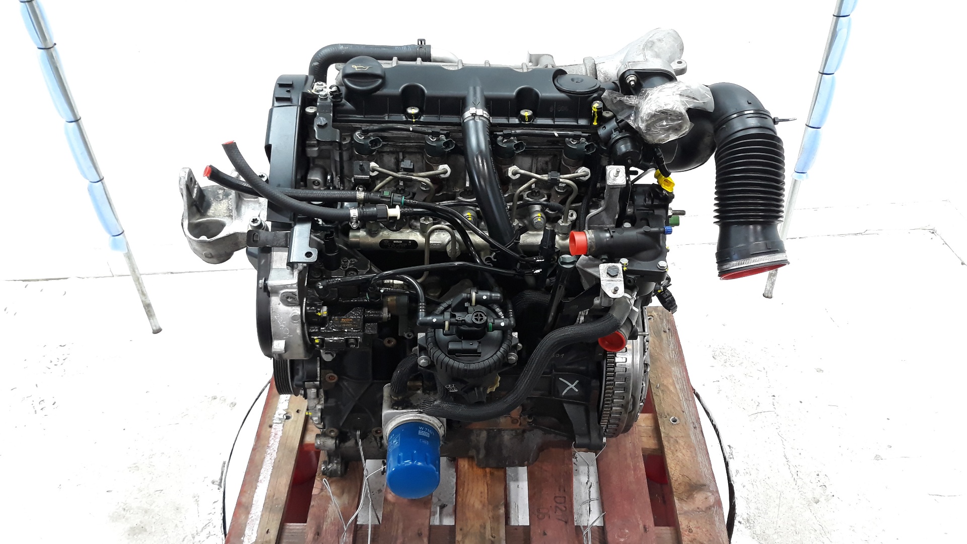 CITROËN C5 1 generation (2001-2008) Двигатель RHZ 25157434