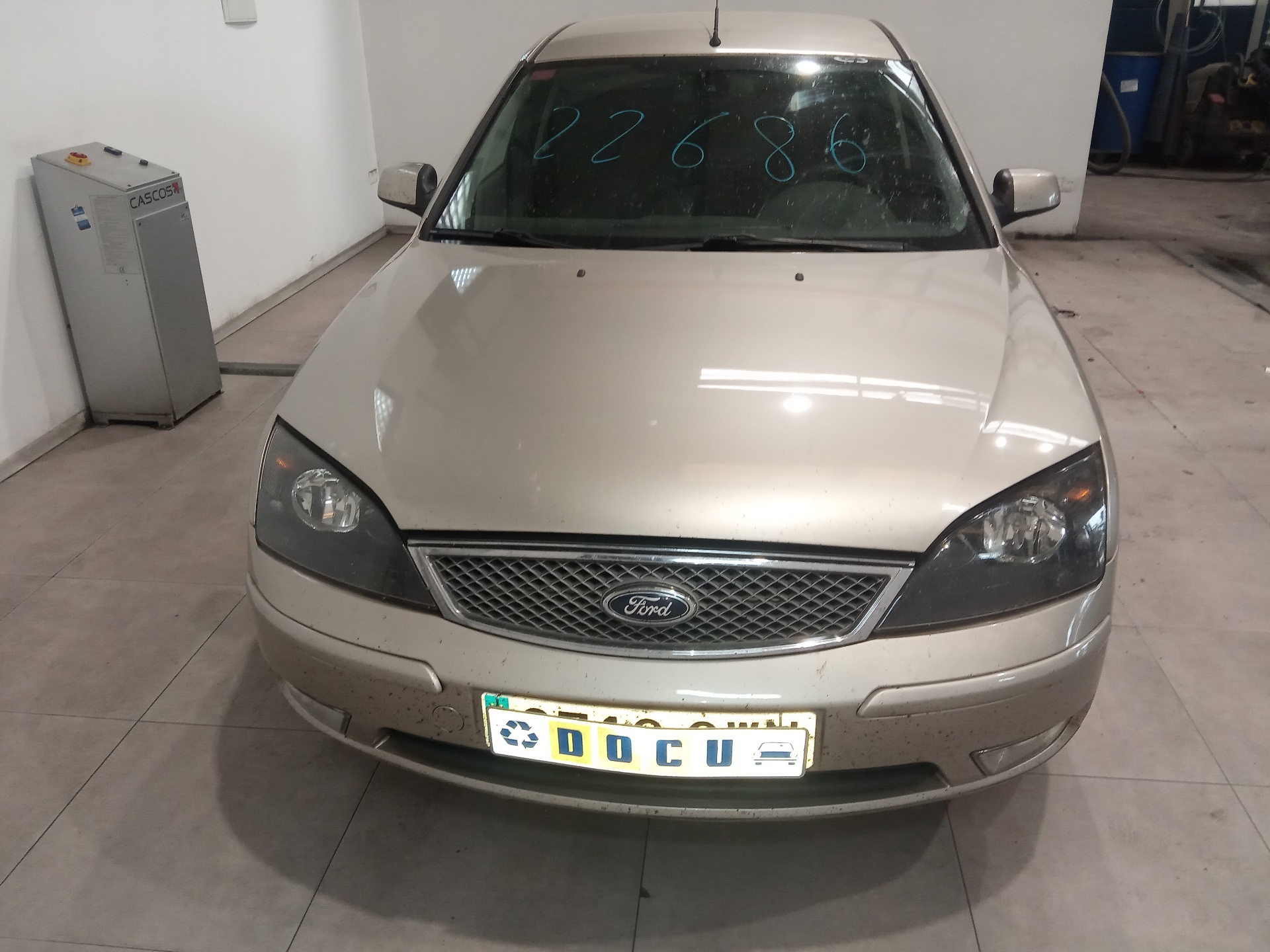 FORD Mondeo 3 generation (2000-2007) Priekšējais kreisais spārns 1204739, 1204739 25157194