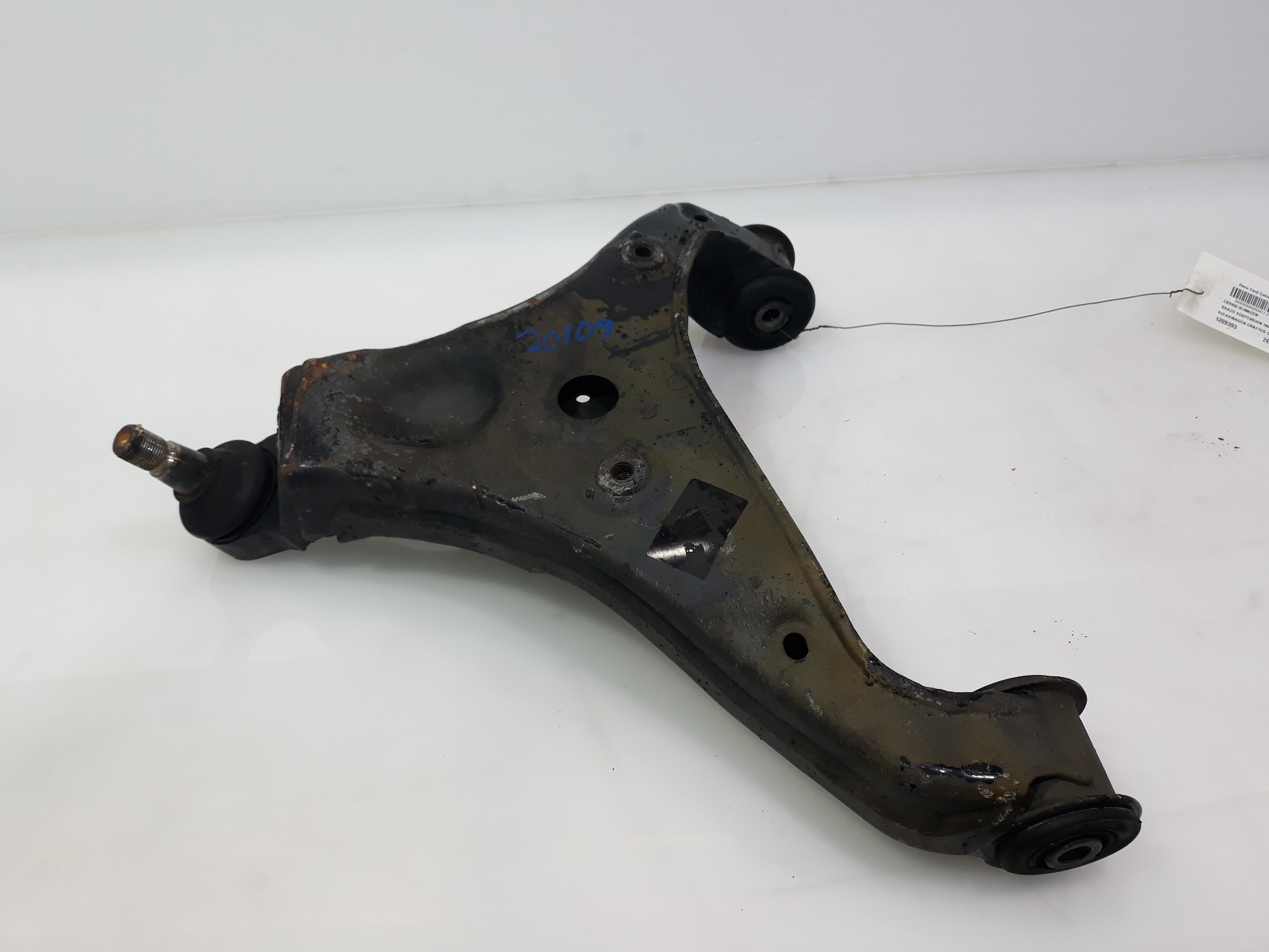 VOLKSWAGEN Crafter 1 generation (2006-2016) Front Left Arm 2E0407151M, 2E0407151M 19062876