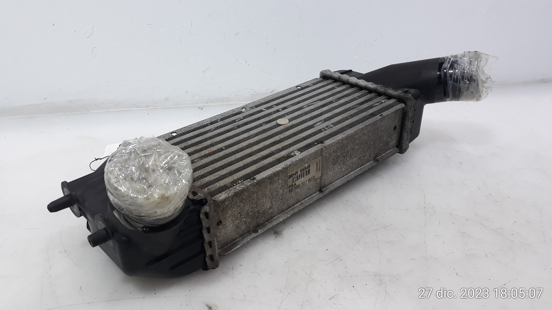 LADA 307 1 generation (2001-2008) Radiator intercooler 9636635380,9636635380 25157150