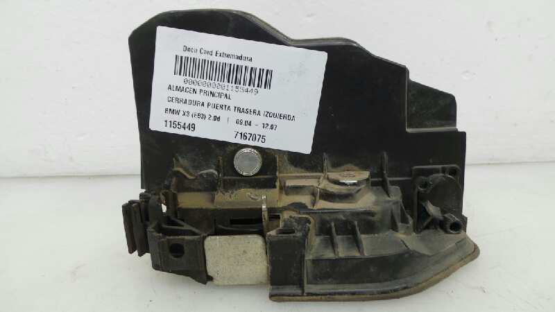 LANCIA X3 E83 (2003-2010) Rear Left Door Lock 7167075,7167075 19037565