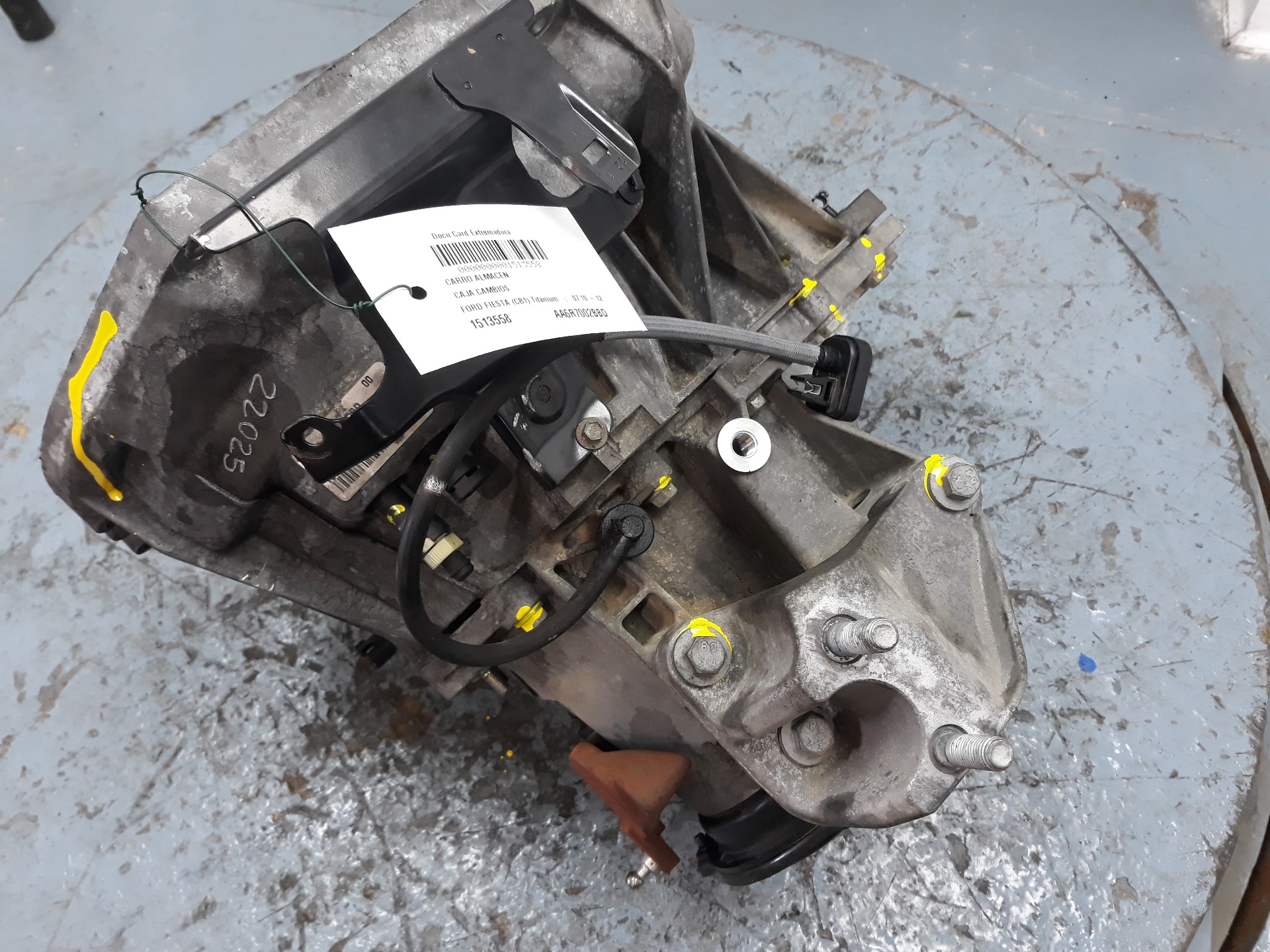 FORD Fiesta 5 generation (2001-2010) Växellåda AA6R7002BBD, AA6R7002BBD 25211524