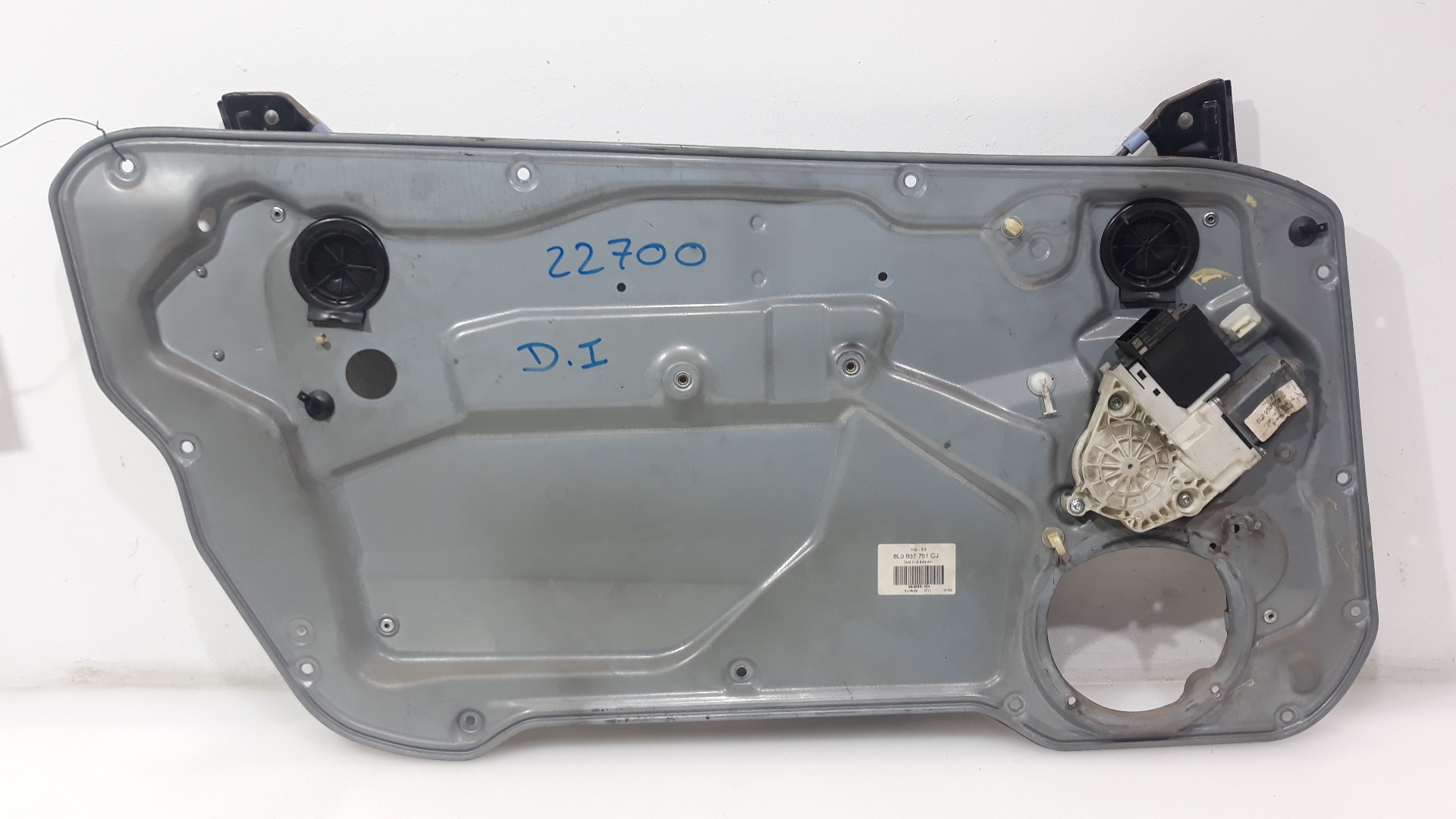 SEAT Ibiza 3 generation (2002-2008) Regulator de geam ușă stânga față 6L3837751CJ, 6L3837461, 6L3837751CJ 25096213