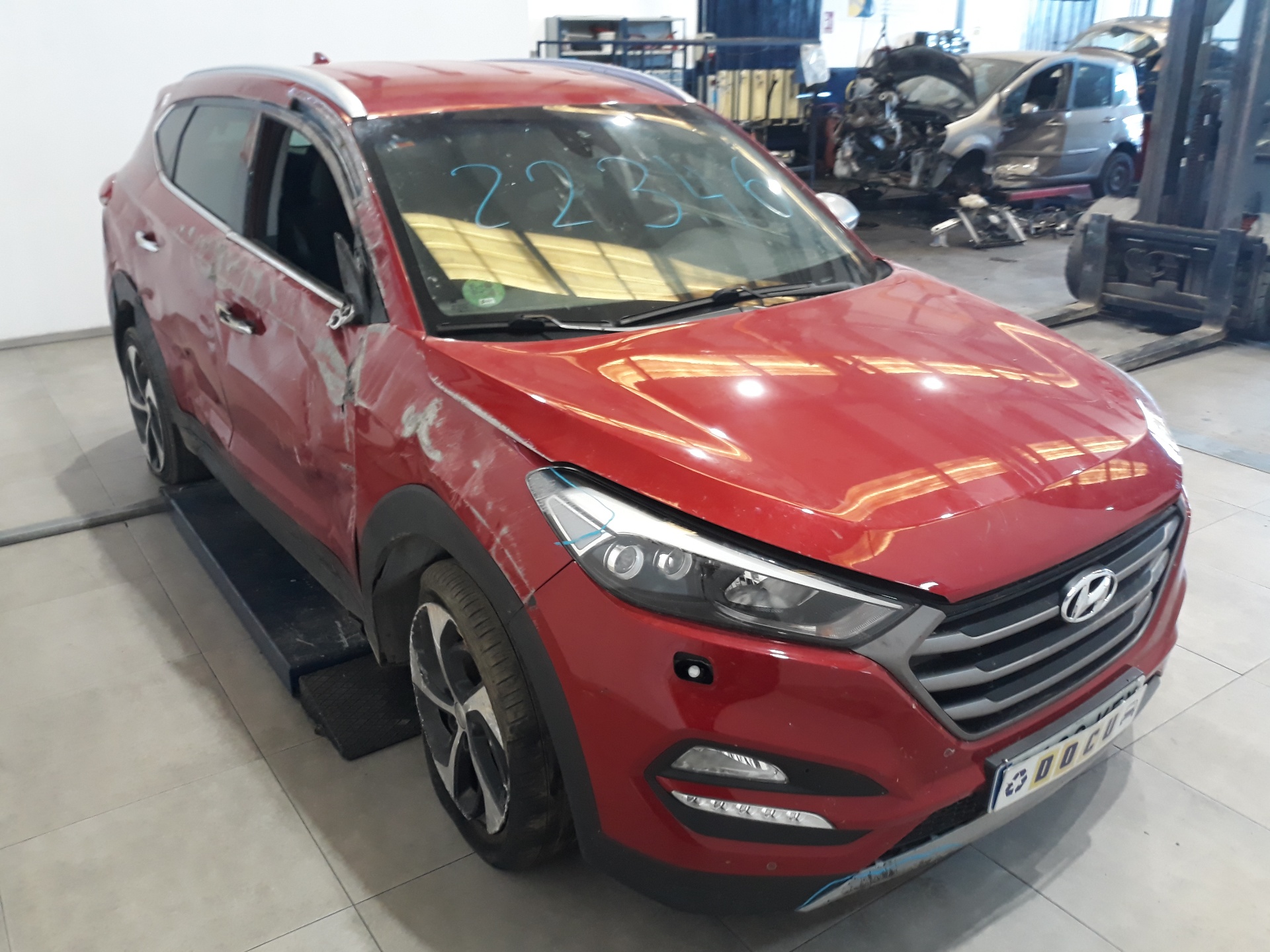 HYUNDAI Tucson 3 generation (2015-2021) Capac portbagaj 73700D7000 25170464