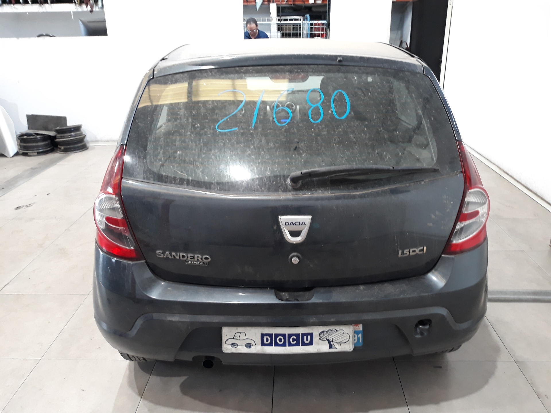 DACIA Sandero 1 generation (2008-2012) Вентилатор с дифузьор 8200765566B, 8200765566B 25207522