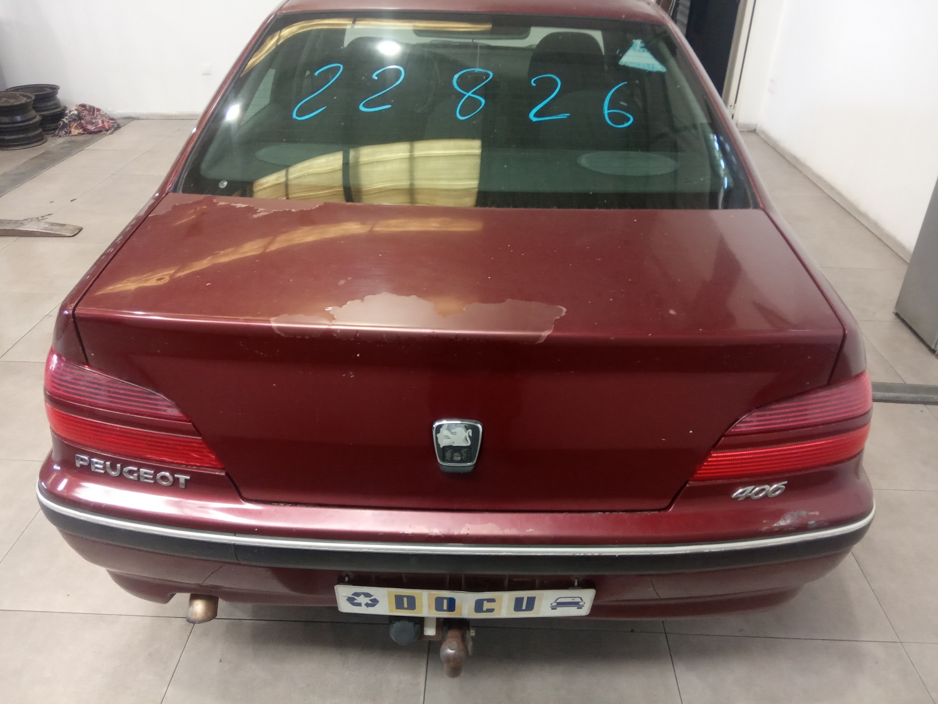 PEUGEOT 406 1 generation (1995-2004) Aušinimo radiatorius 9635989980 25166803