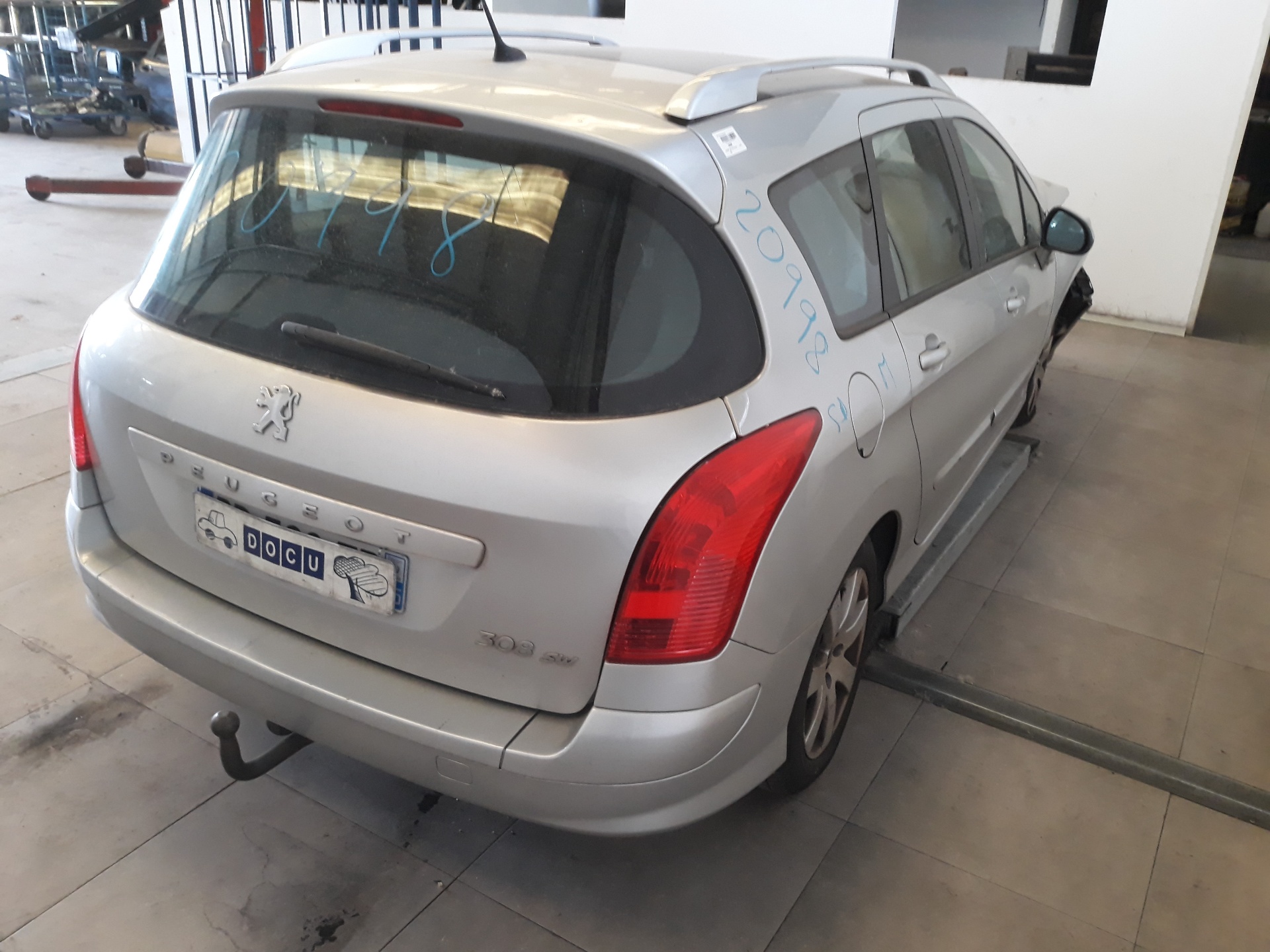 PEUGEOT 308 T7 (2007-2015) Aizmugurējo kreiso durvju slēdzene 732108, 732108 19108146