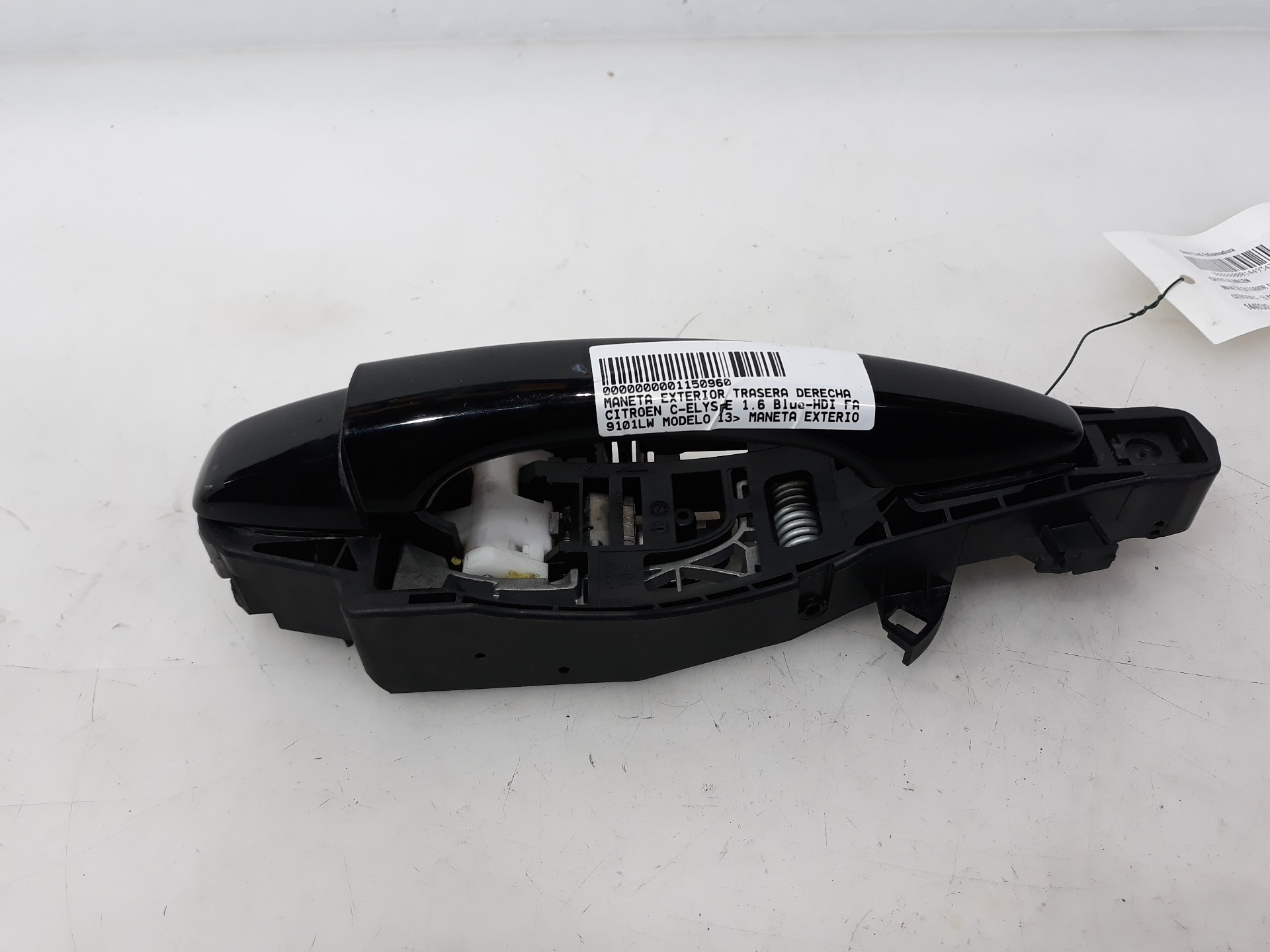 CITROËN C-Elysee 2 generation (2012-2017) Rear right door outer handle 9807652880,9807652880 19126636