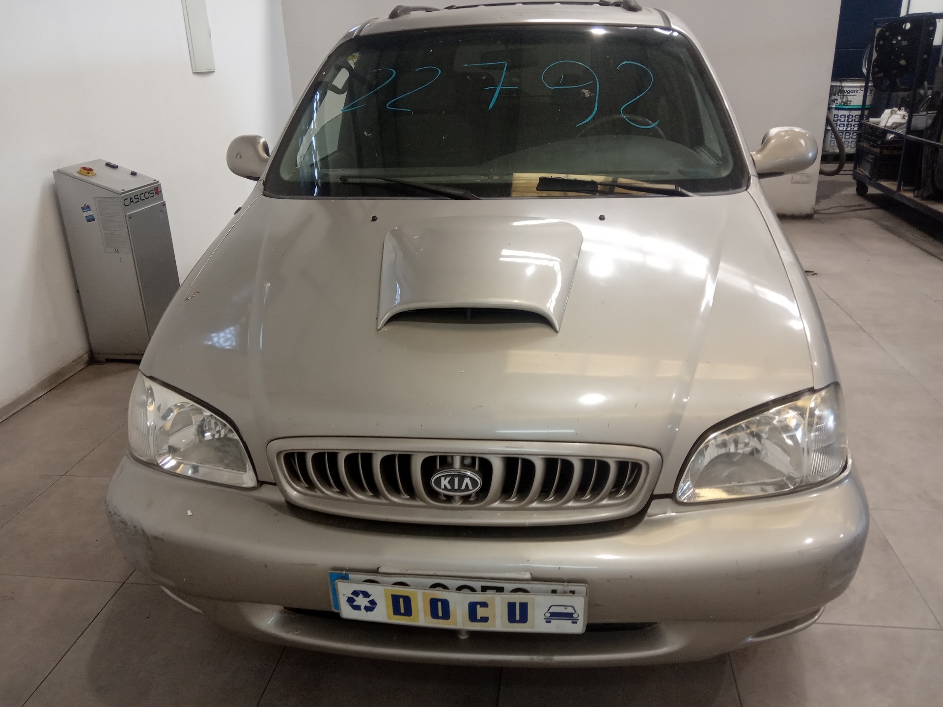 KIA Carnival UP/GQ (1999-2006) Радиатор интеркулера 0K55313550B 25207393