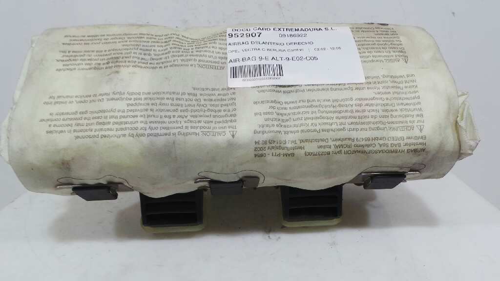 OPEL Vectra C (2002-2005) Other part 09186922,09186922 18930623