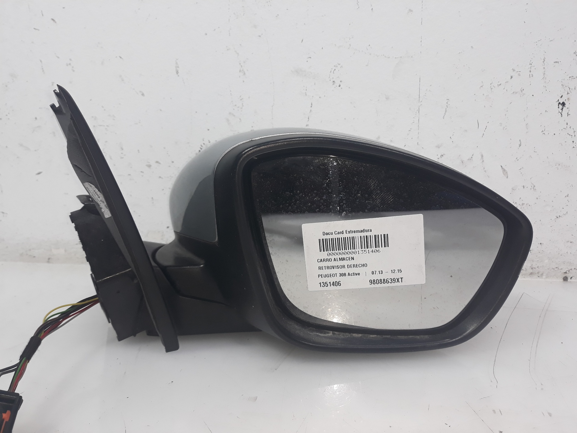 PEUGEOT 308 T9 (2013-2021) Right Side Wing Mirror 98088639XT,98088639XT 19104166