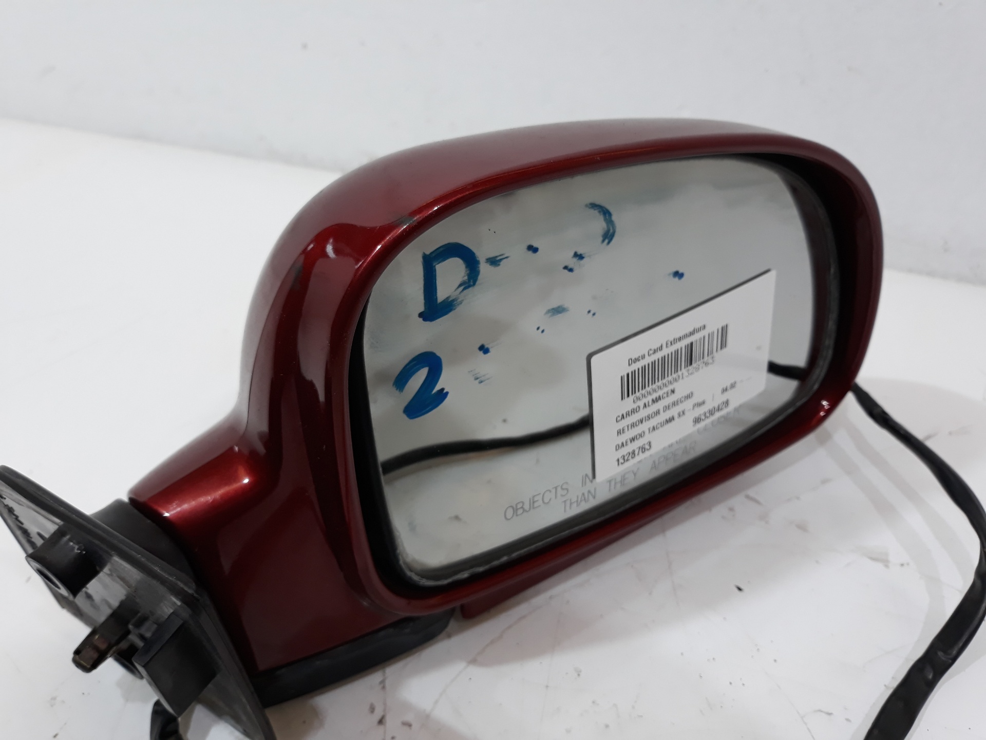 CHEVROLET Rezzo 1 generation (2004-2009) Зеркало передней правой двери 96330428, 96330428 19092910