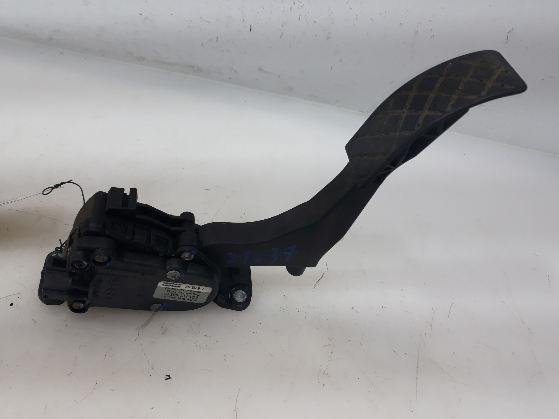 SEAT Cordoba 2 generation (1999-2009) Throttle Pedal 6Q1721503B, 6Q1721503B 23251494