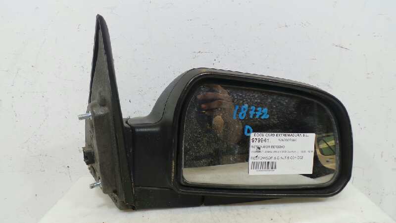 HYUNDAI Tucson 1 generation (2004-2010) Right Side Wing Mirror 876202E560, 876202E560 18944043