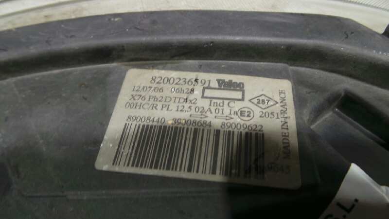 NISSAN Front Right Headlight 8200236591, 8200236591 18952971