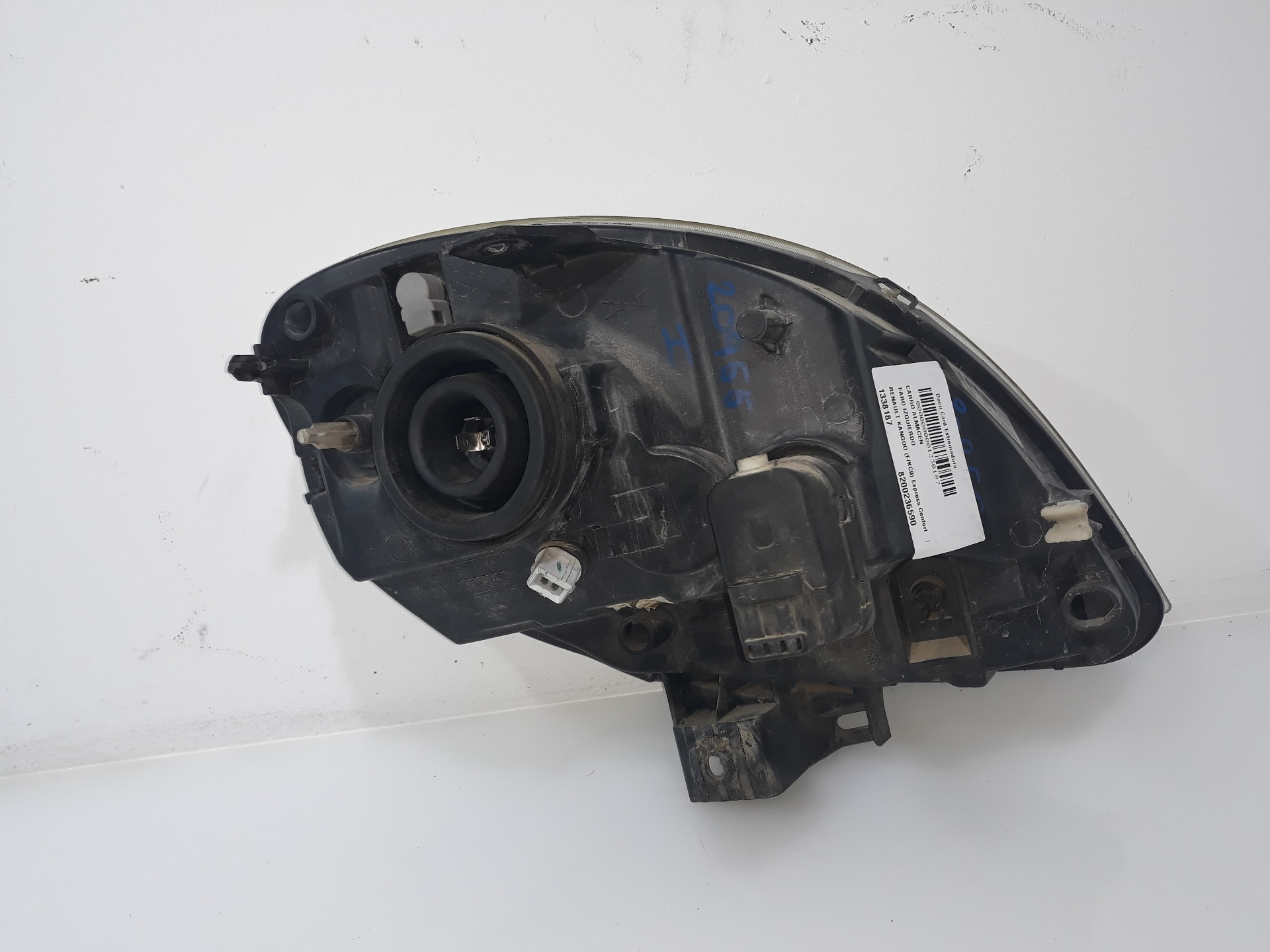 RENAULT Kangoo 1 generation (1998-2009) Front Left Headlight 8200236590, 8200236590 19103411