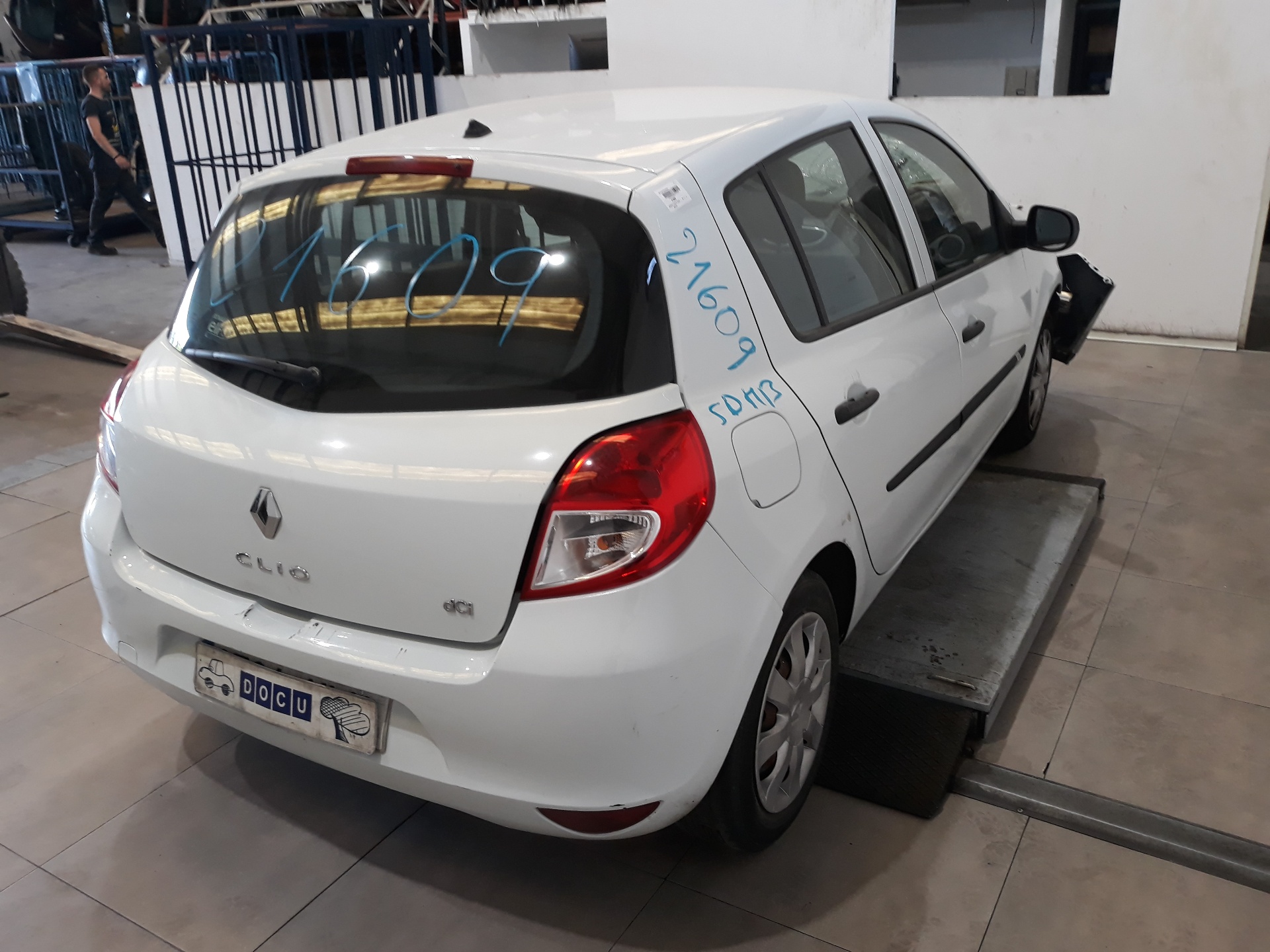 RENAULT Clio 3 generation (2005-2012) Galinė kairė vidinė atidarymo rankelėlė 310579,310579 26088921